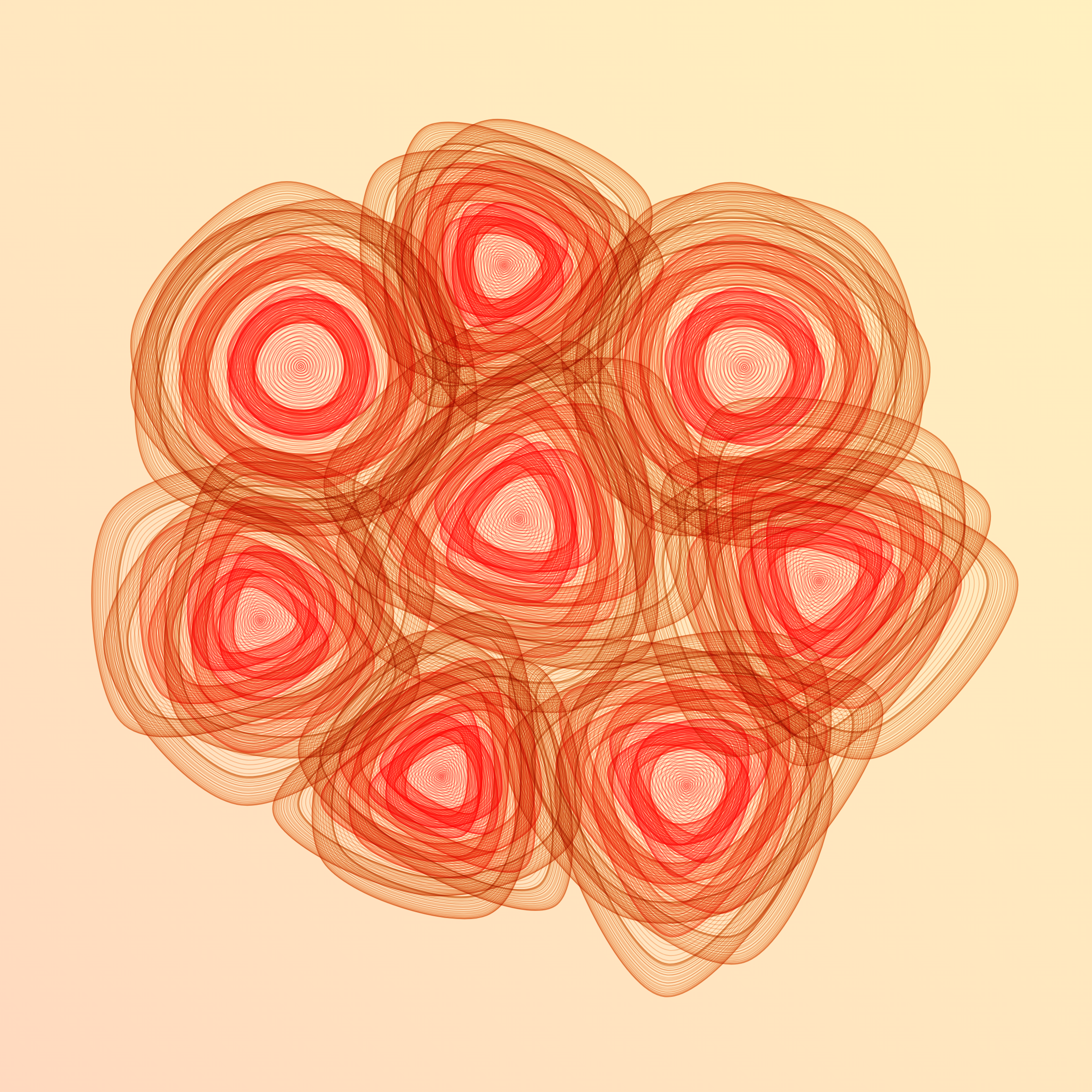 Art Blocks - Art Blocks v2 - Flowers #3232 - NFT # 116003232