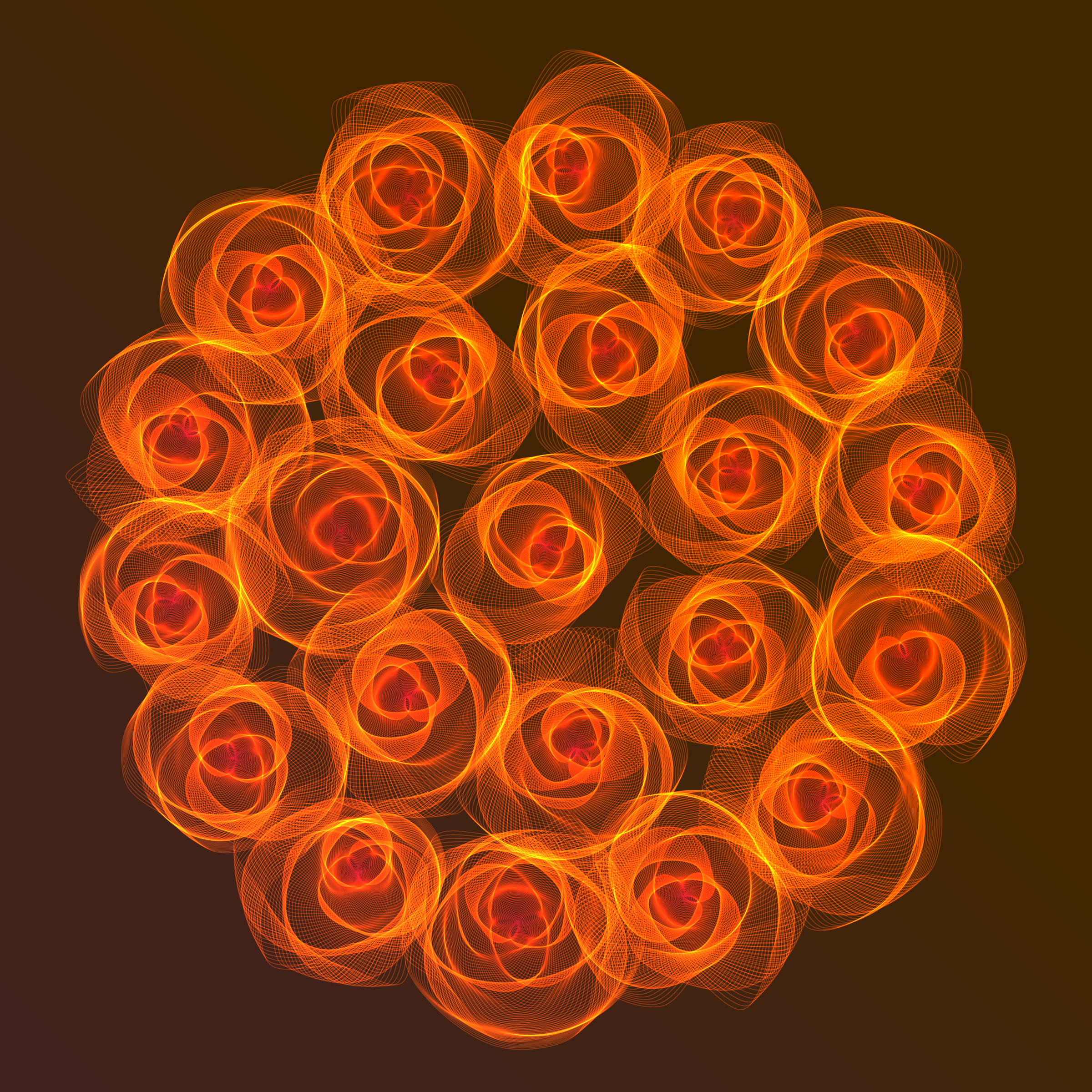 Art Blocks - Art Blocks v2 - Flowers #3236 - NFT # 116003236