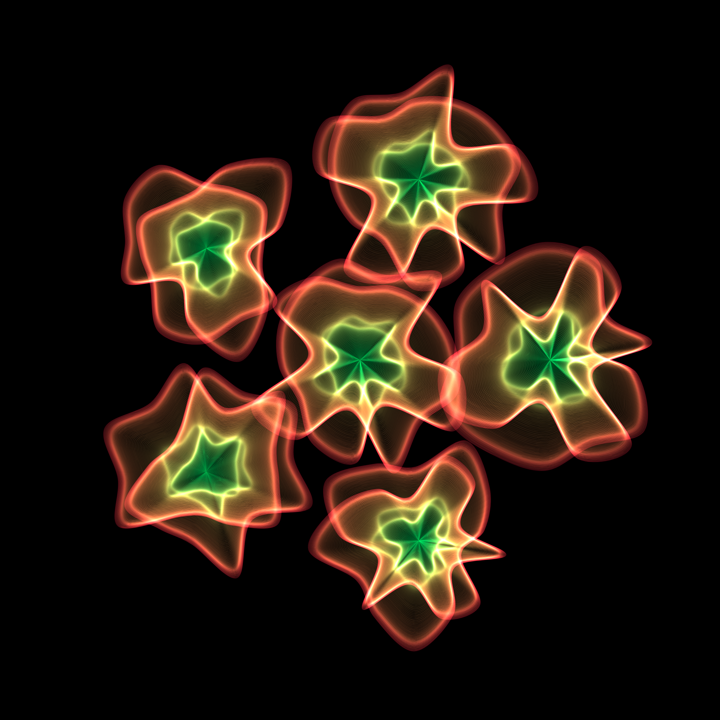 Art Blocks - Art Blocks v2 - Flowers #3239 - NFT # 116003239