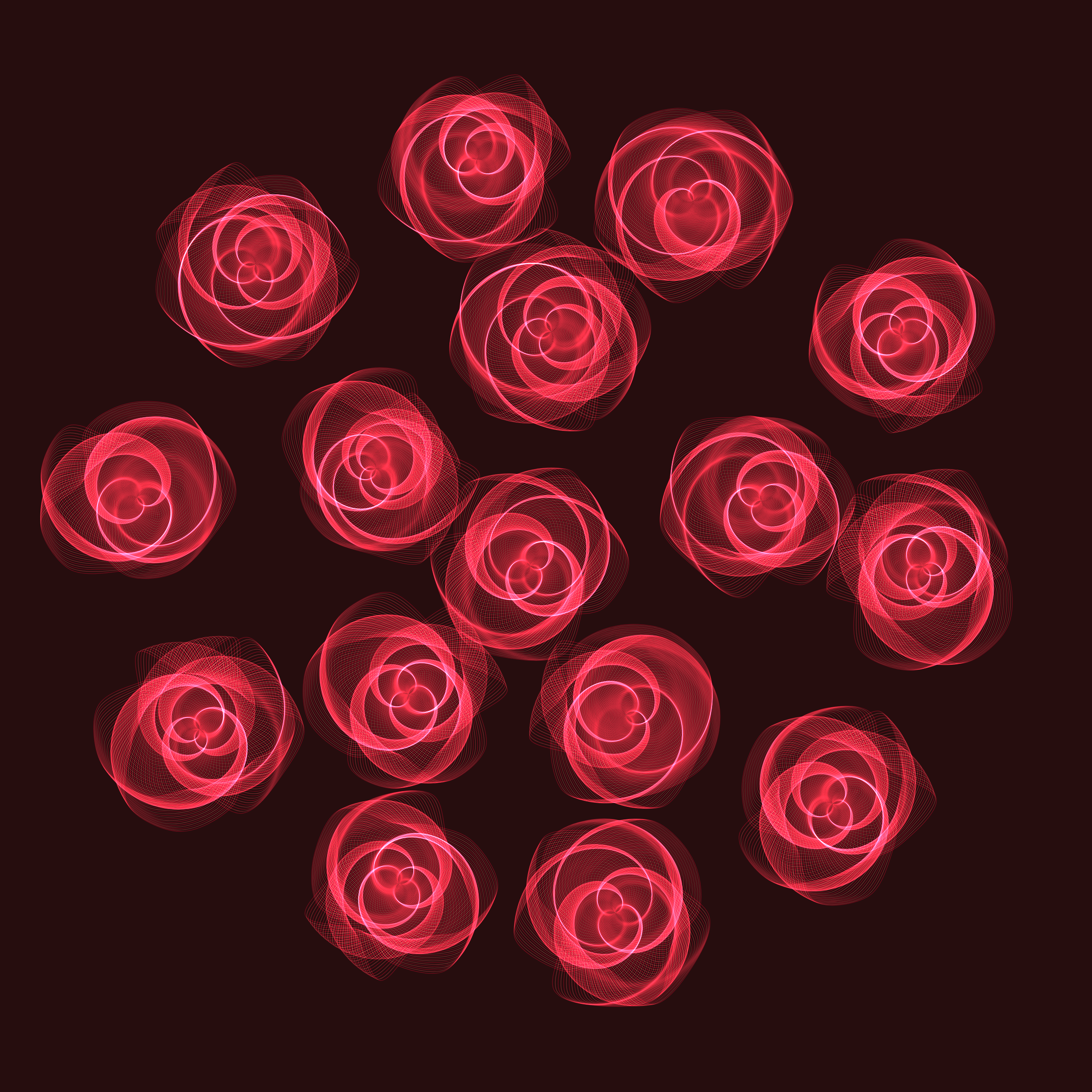 Art Blocks - Art Blocks v2 - Flowers #3246 - NFT # 116003246