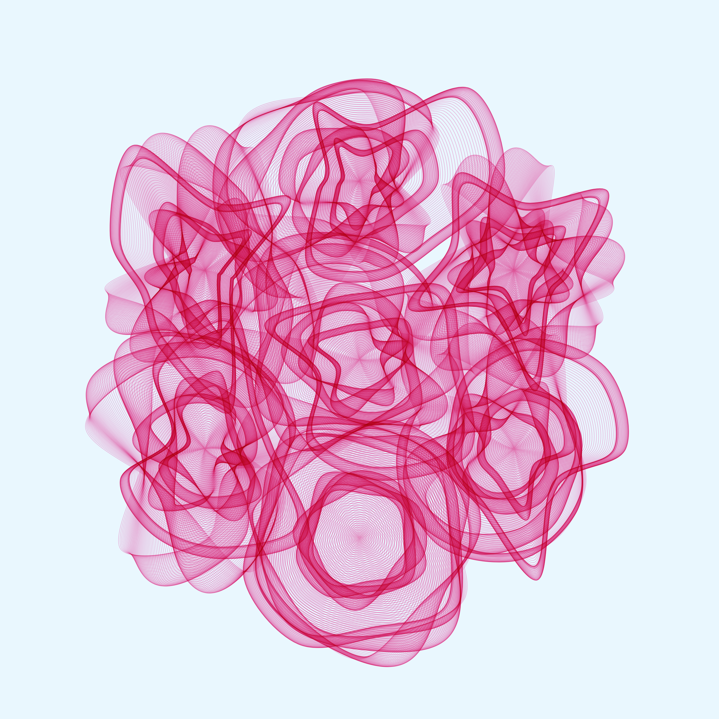 Art Blocks - Art Blocks v2 - Flowers #3253 - NFT # 116003253