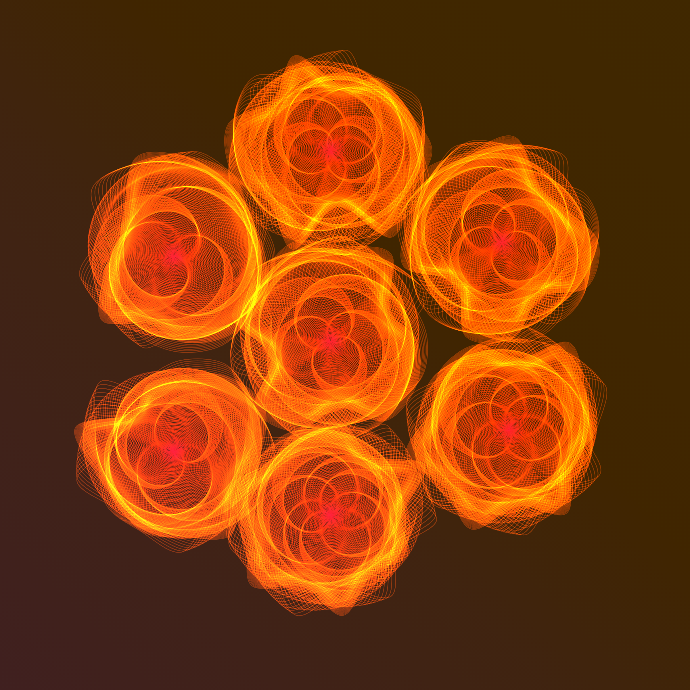 Art Blocks - Art Blocks v2 - Flowers #3258 - NFT # 116003258