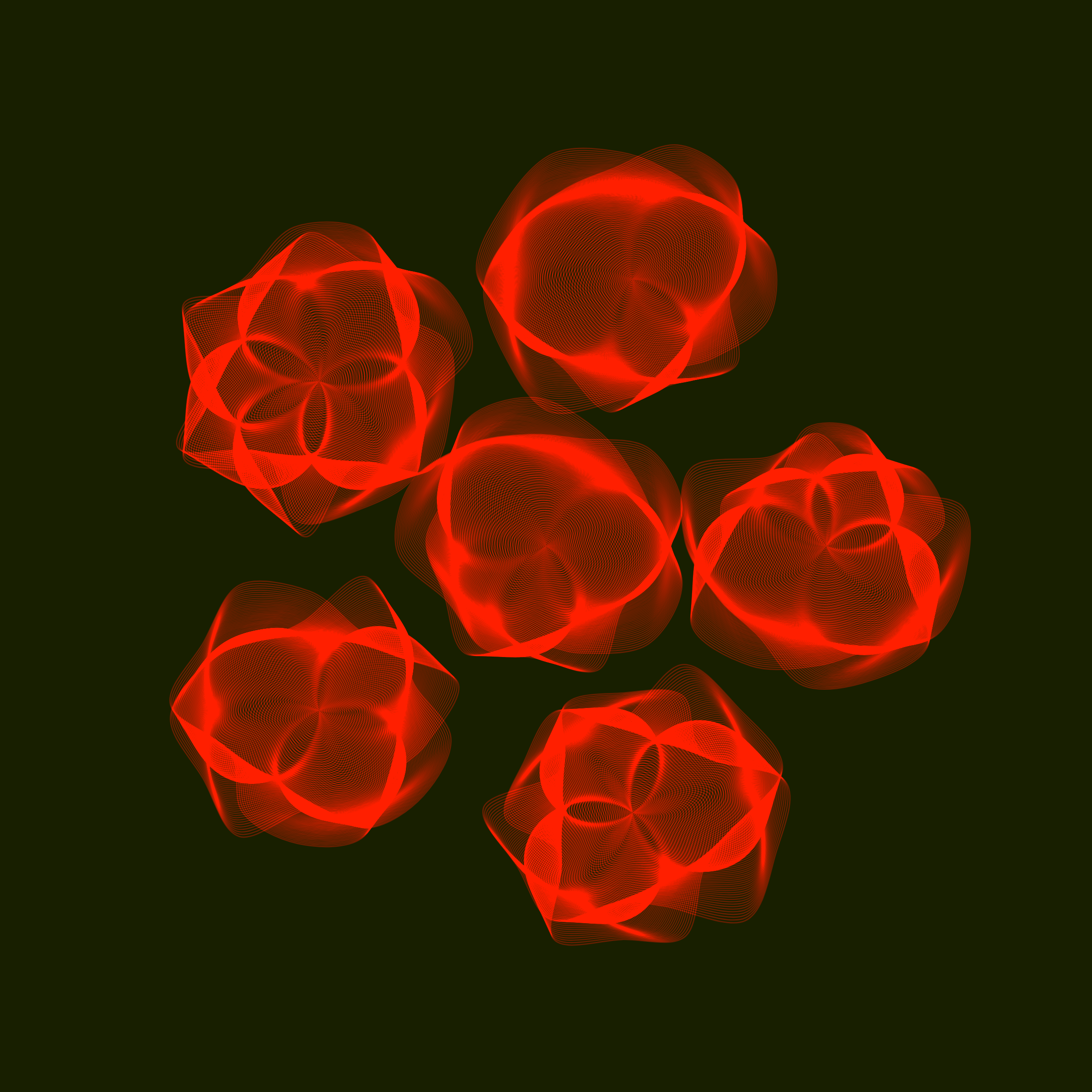 Art Blocks - Art Blocks v2 - Flowers #3264 - NFT # 116003264