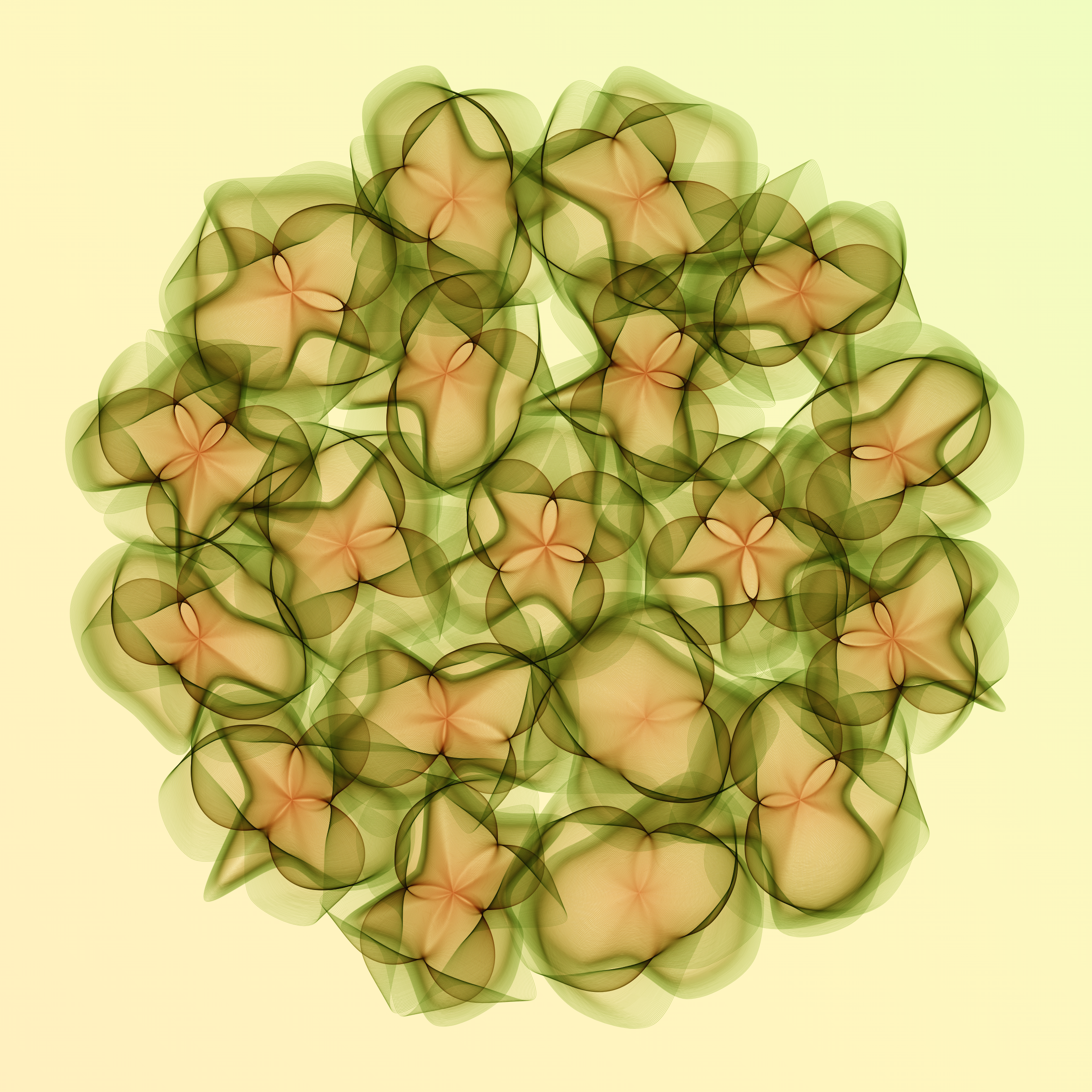 Art Blocks - Art Blocks v2 - Flowers #3267 - NFT # 116003267