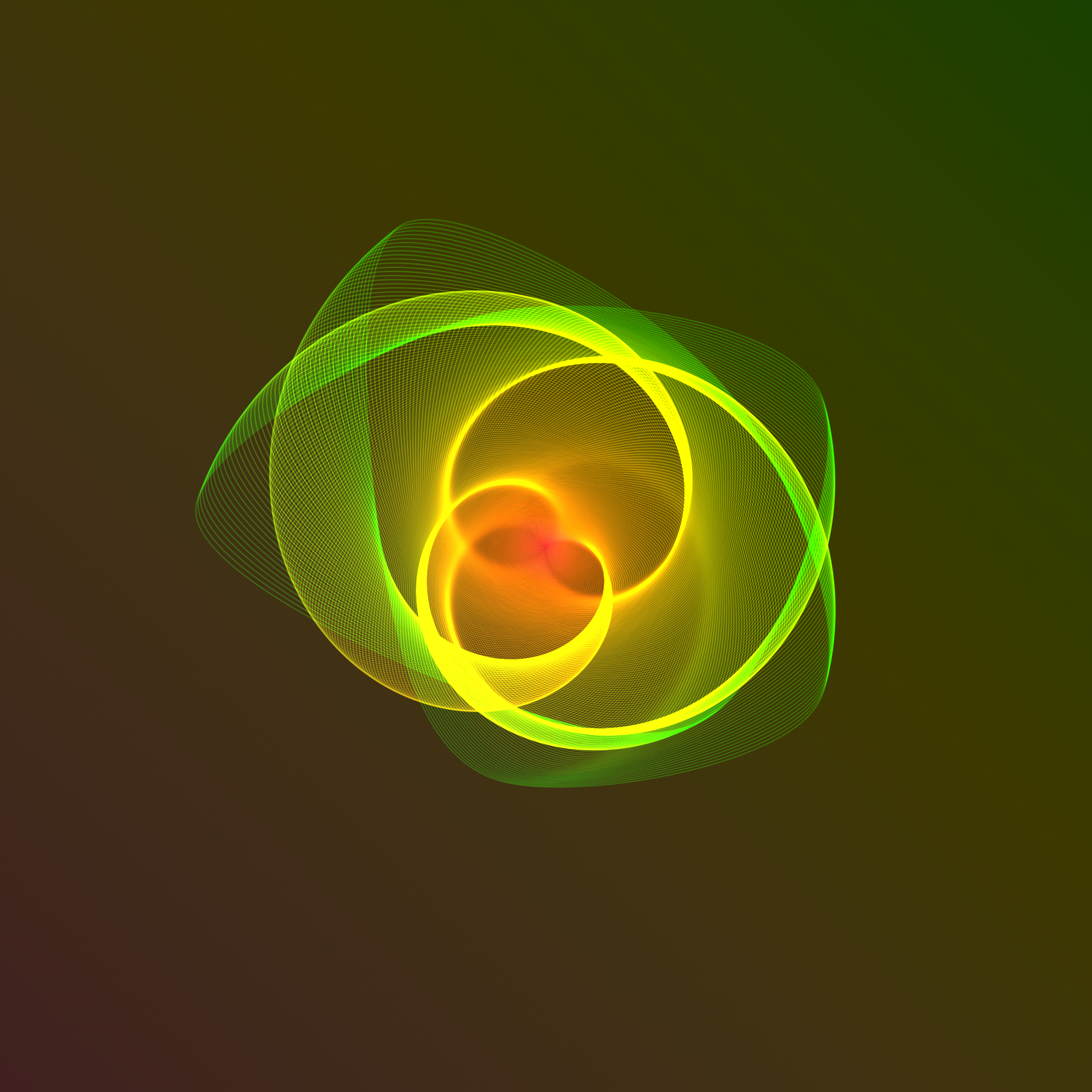 Art Blocks - Art Blocks v2 - Flowers #3268 - NFT # 116003268