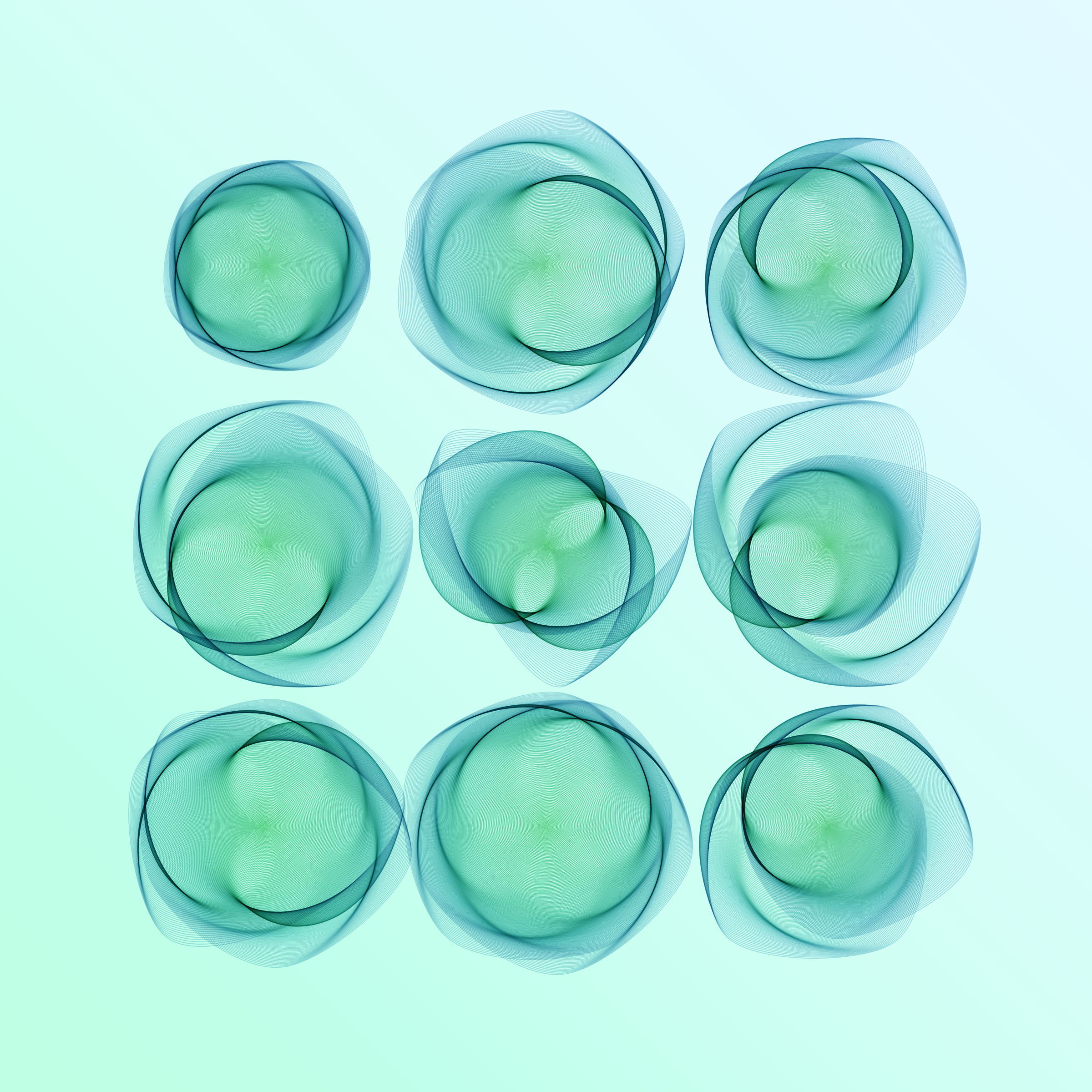 Art Blocks - Art Blocks v2 - Flowers #3272 - NFT # 116003272