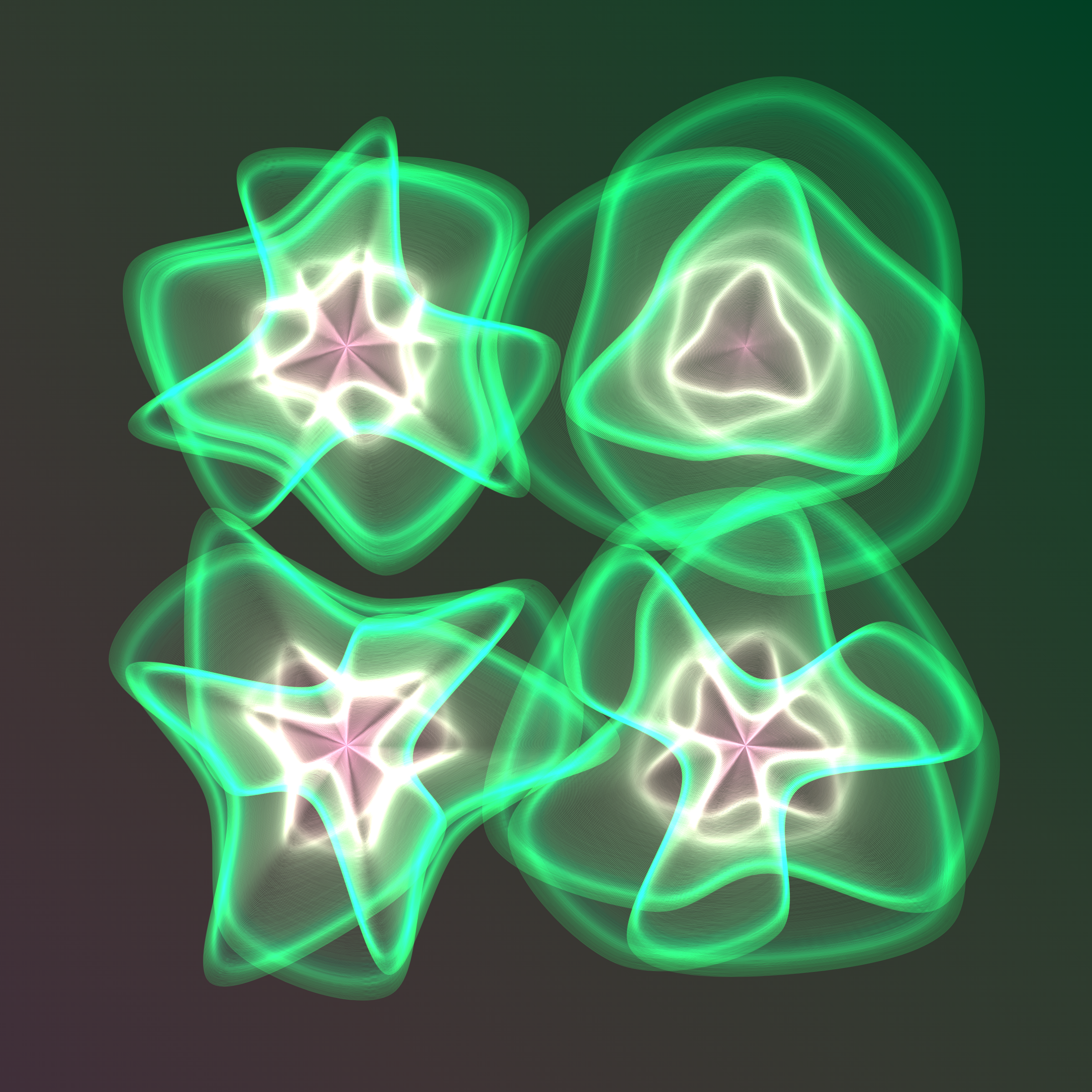 Art Blocks - Art Blocks v2 - Flowers #3278 - NFT # 116003278