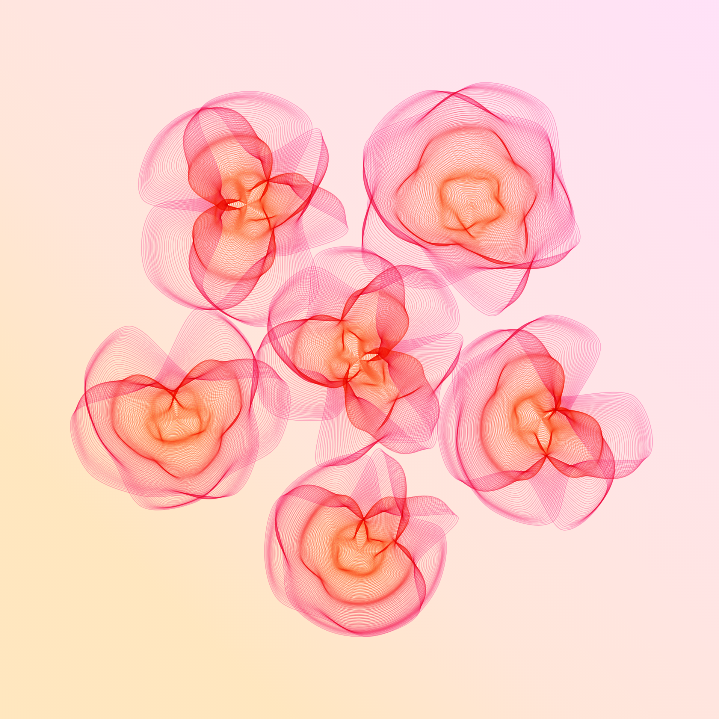 Art Blocks - Art Blocks v2 - Flowers #3280 - NFT # 116003280