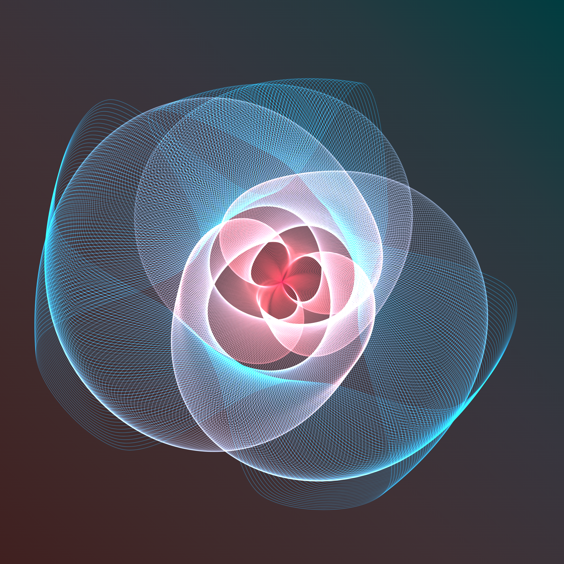 Art Blocks - Art Blocks v2 - Flowers #3284 - NFT # 116003284