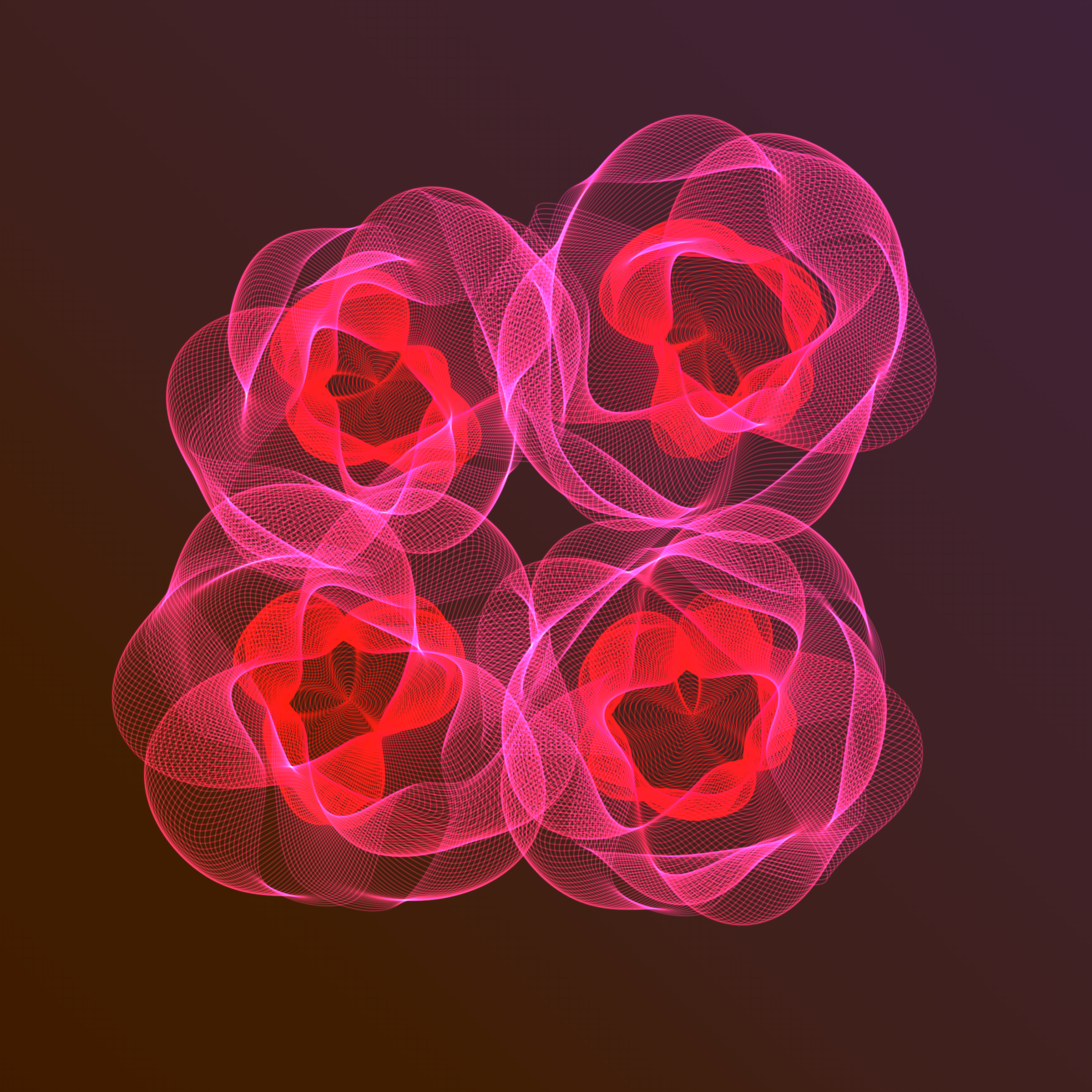 Art Blocks - Art Blocks v2 - Flowers #3285 - NFT # 116003285