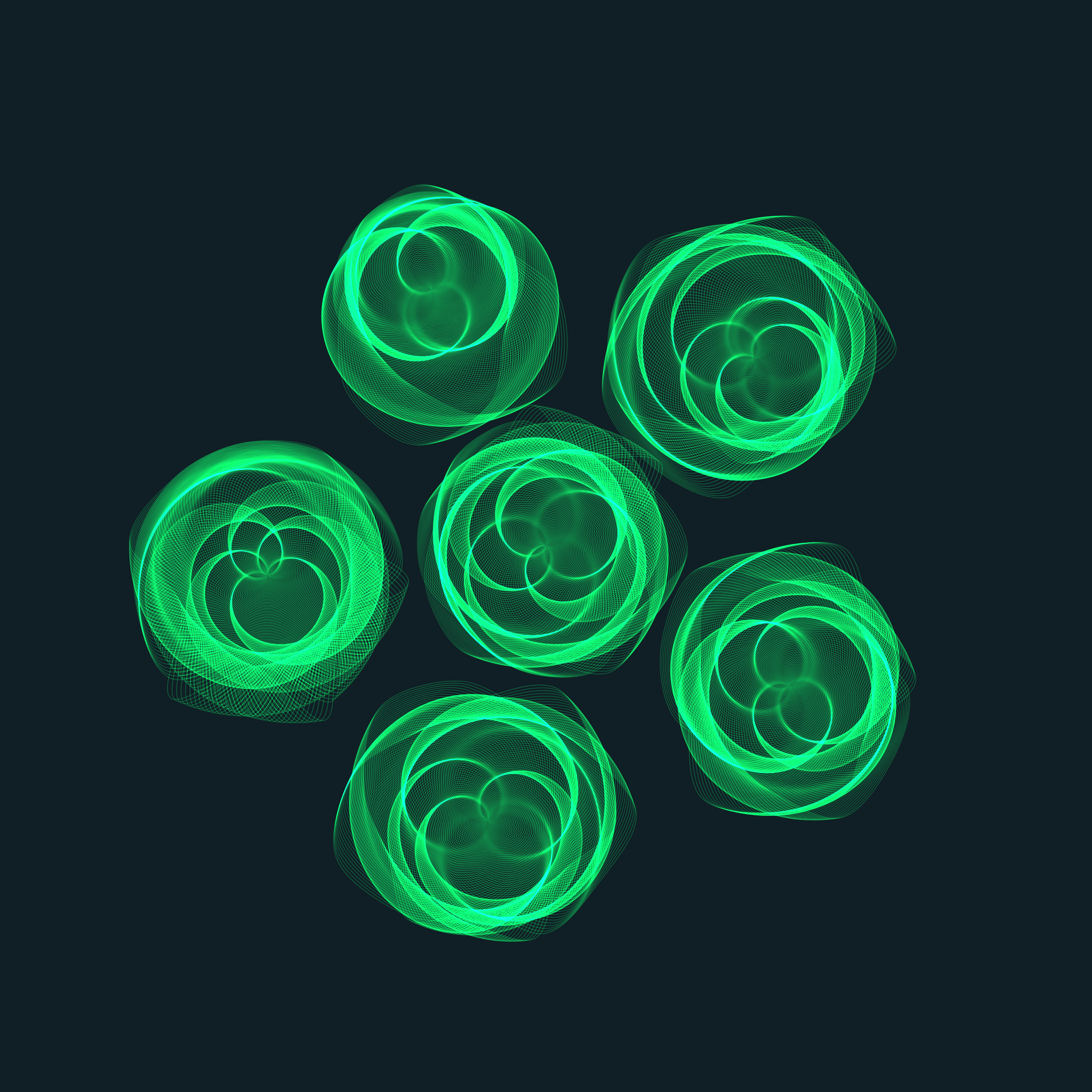 Art Blocks - Art Blocks v2 - Flowers #3289 - NFT # 116003289