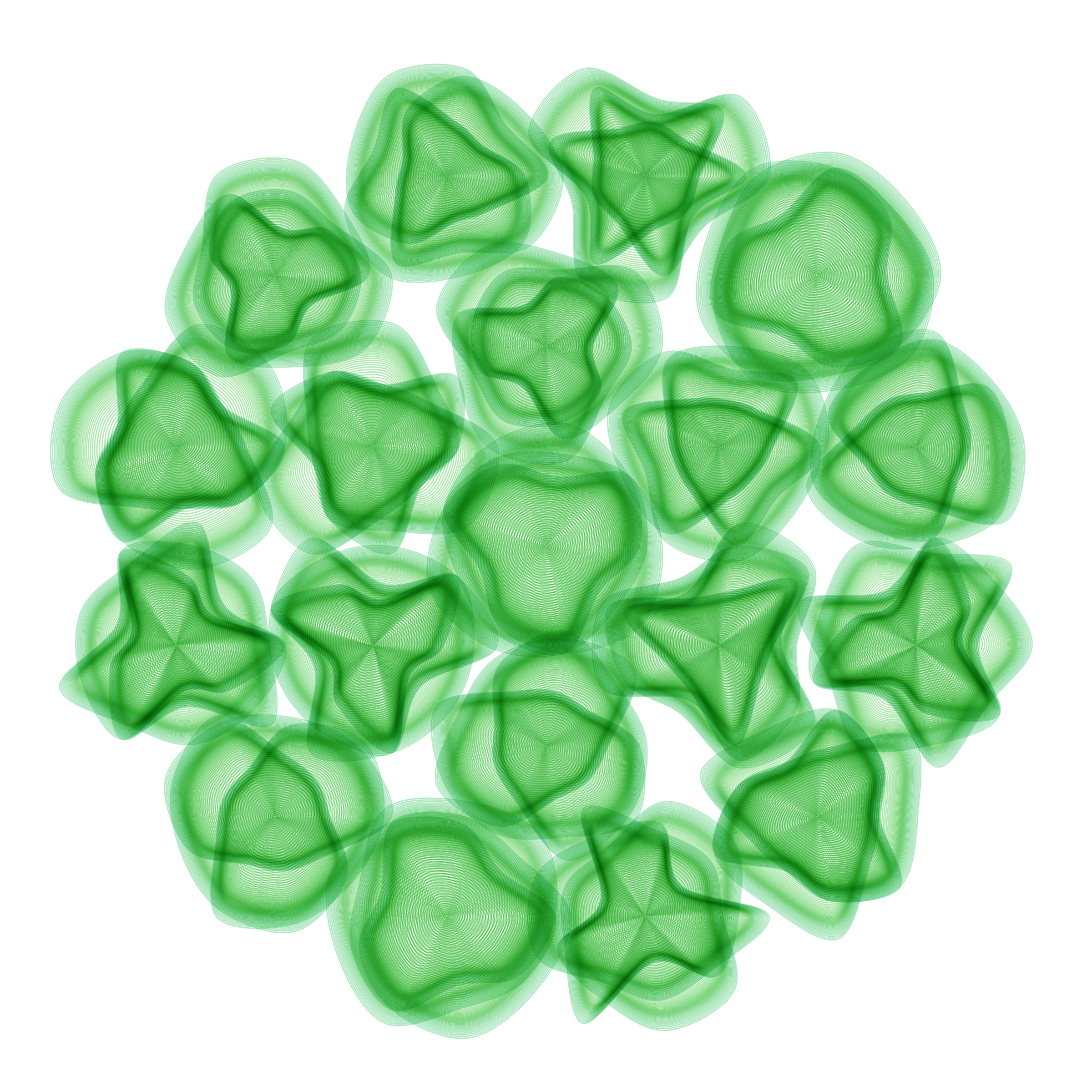 Art Blocks - Art Blocks v2 - Flowers #3291 - NFT # 116003291