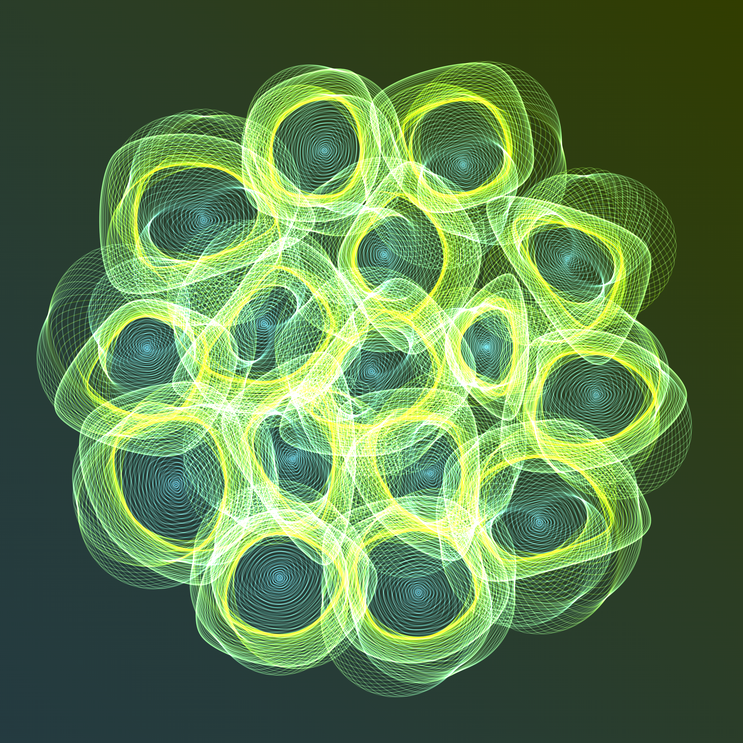 Art Blocks - Art Blocks v2 - Flowers #3294 - NFT # 116003294