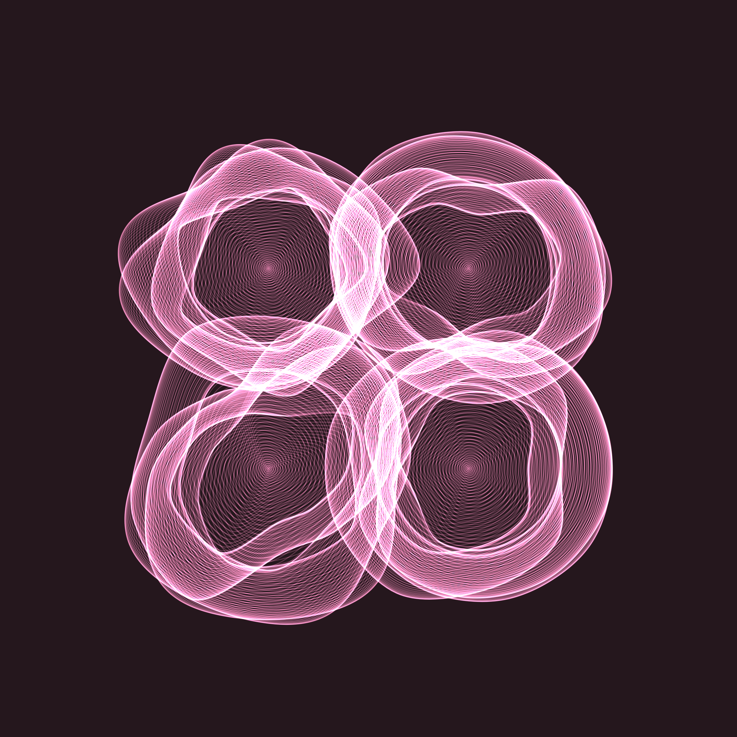 Art Blocks - Art Blocks v2 - Flowers #3303 - NFT # 116003303