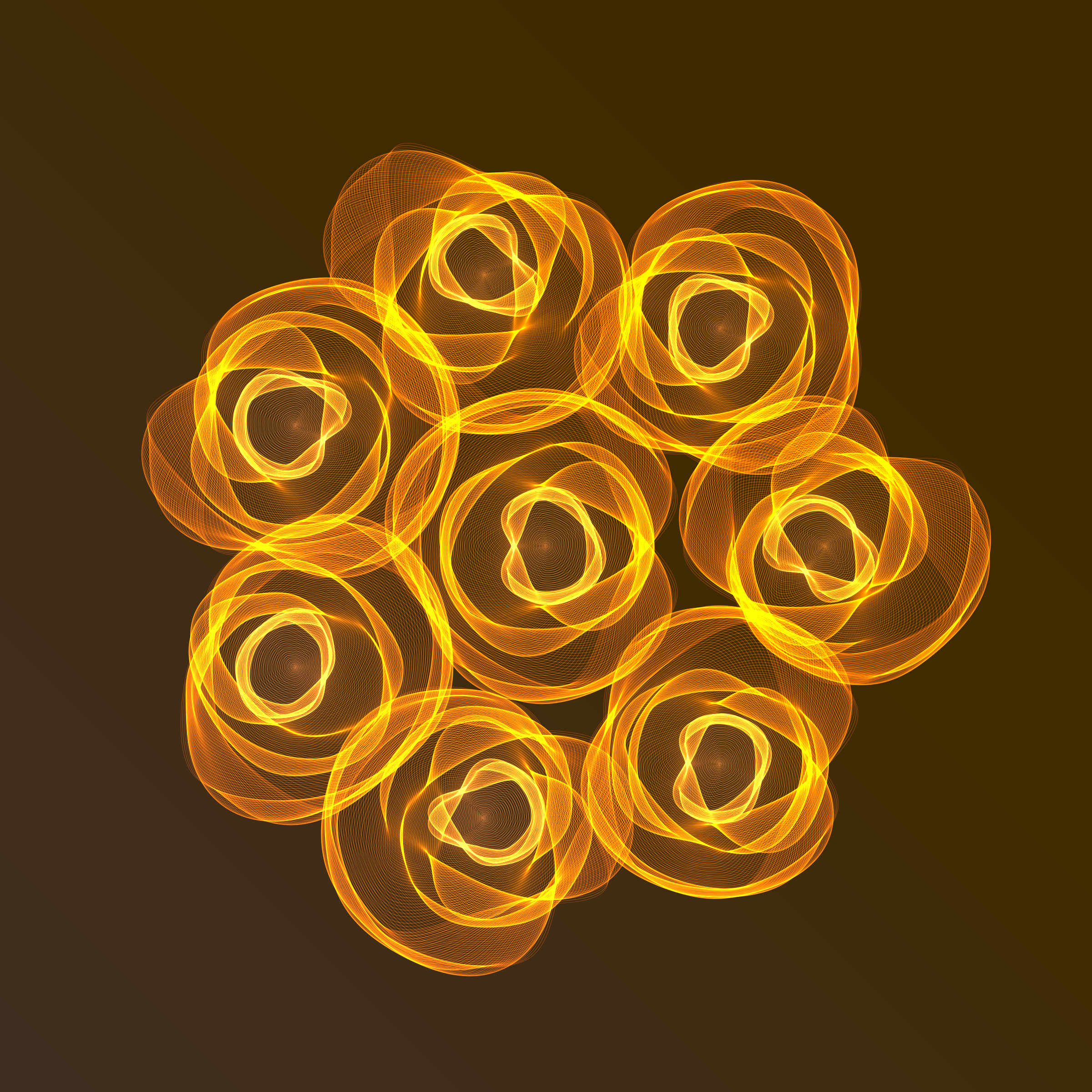 Art Blocks - Art Blocks v2 - Flowers #3311 - NFT # 116003311