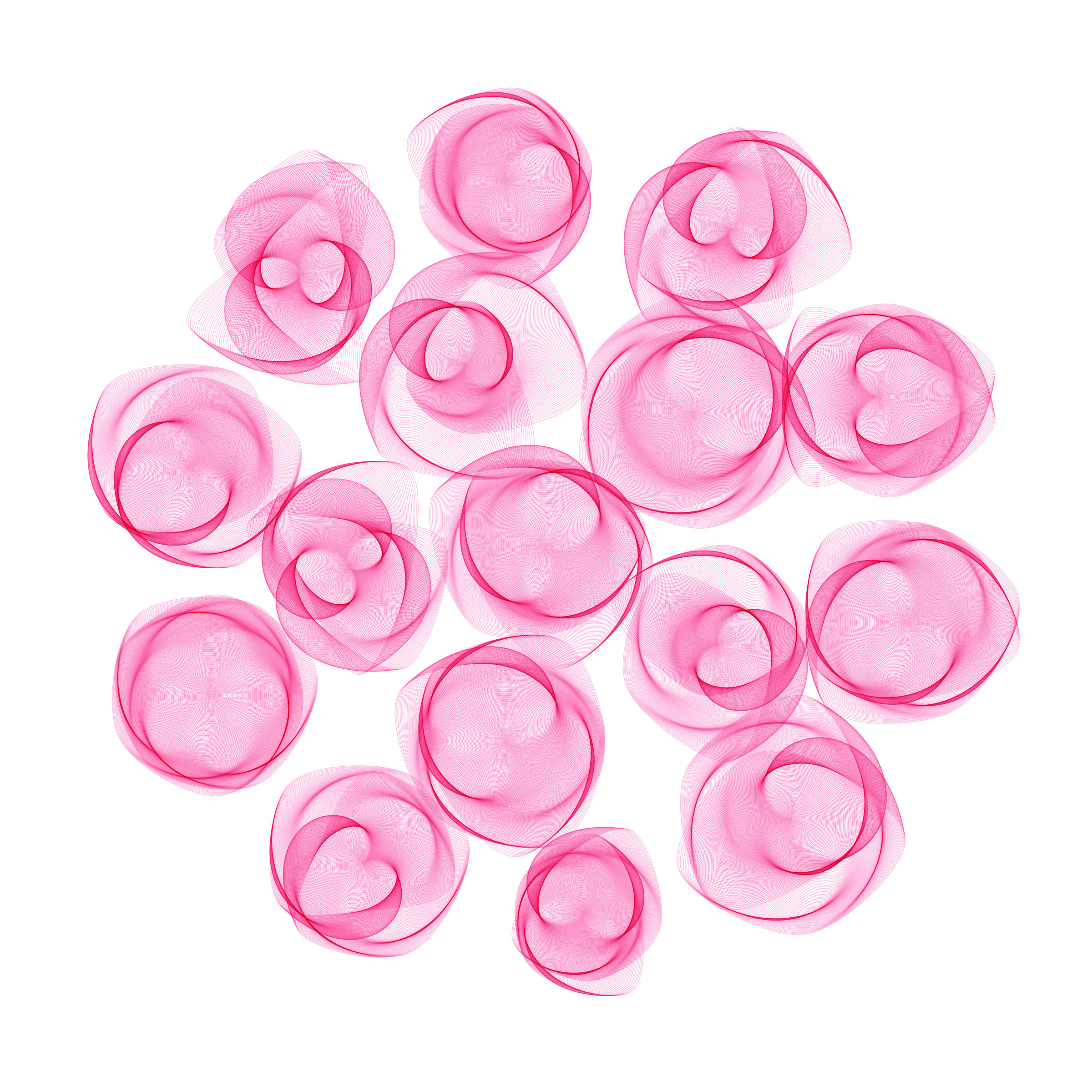 Art Blocks - Art Blocks v2 - Flowers #3314 - NFT # 116003314