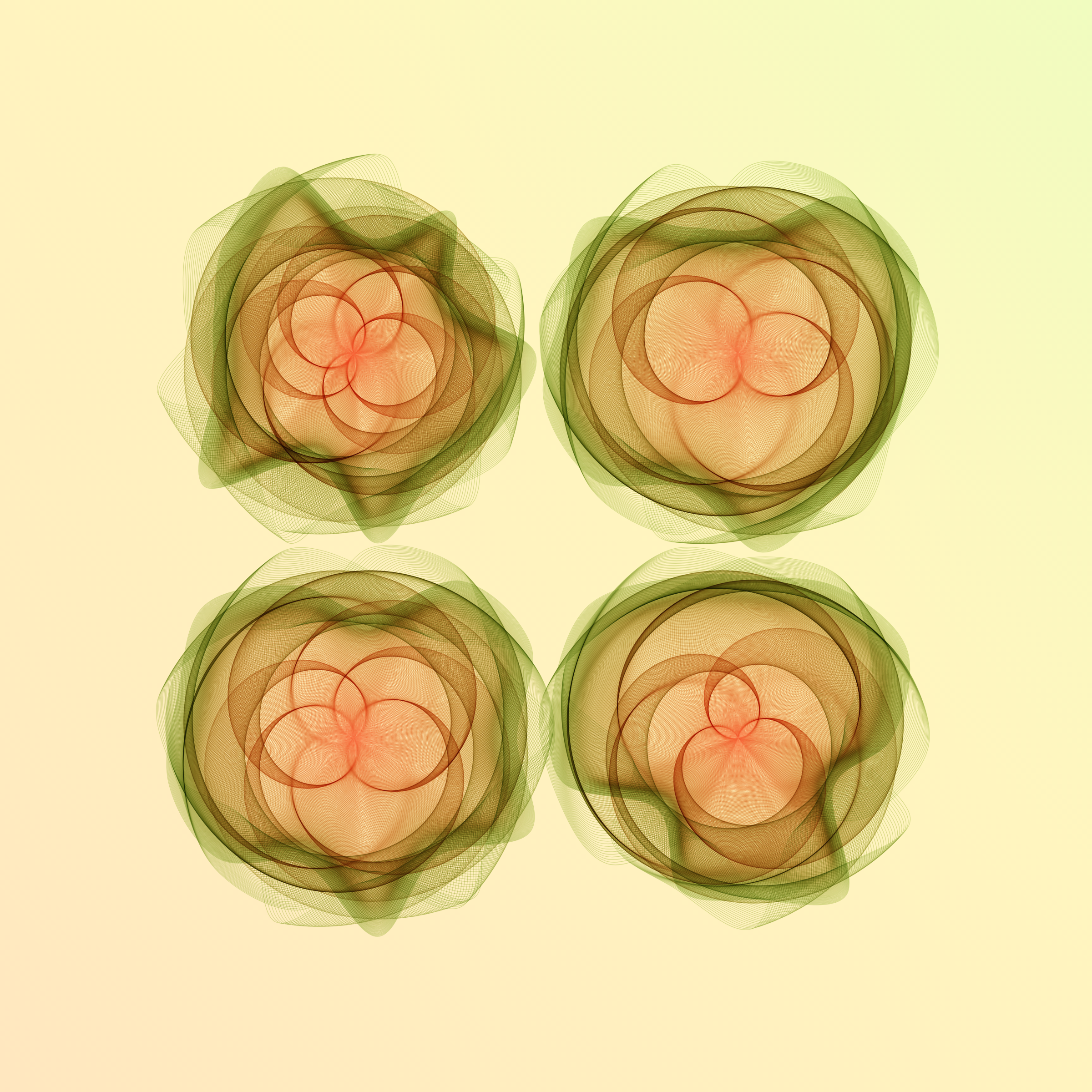 Art Blocks - Art Blocks v2 - Flowers #3315 - NFT # 116003315