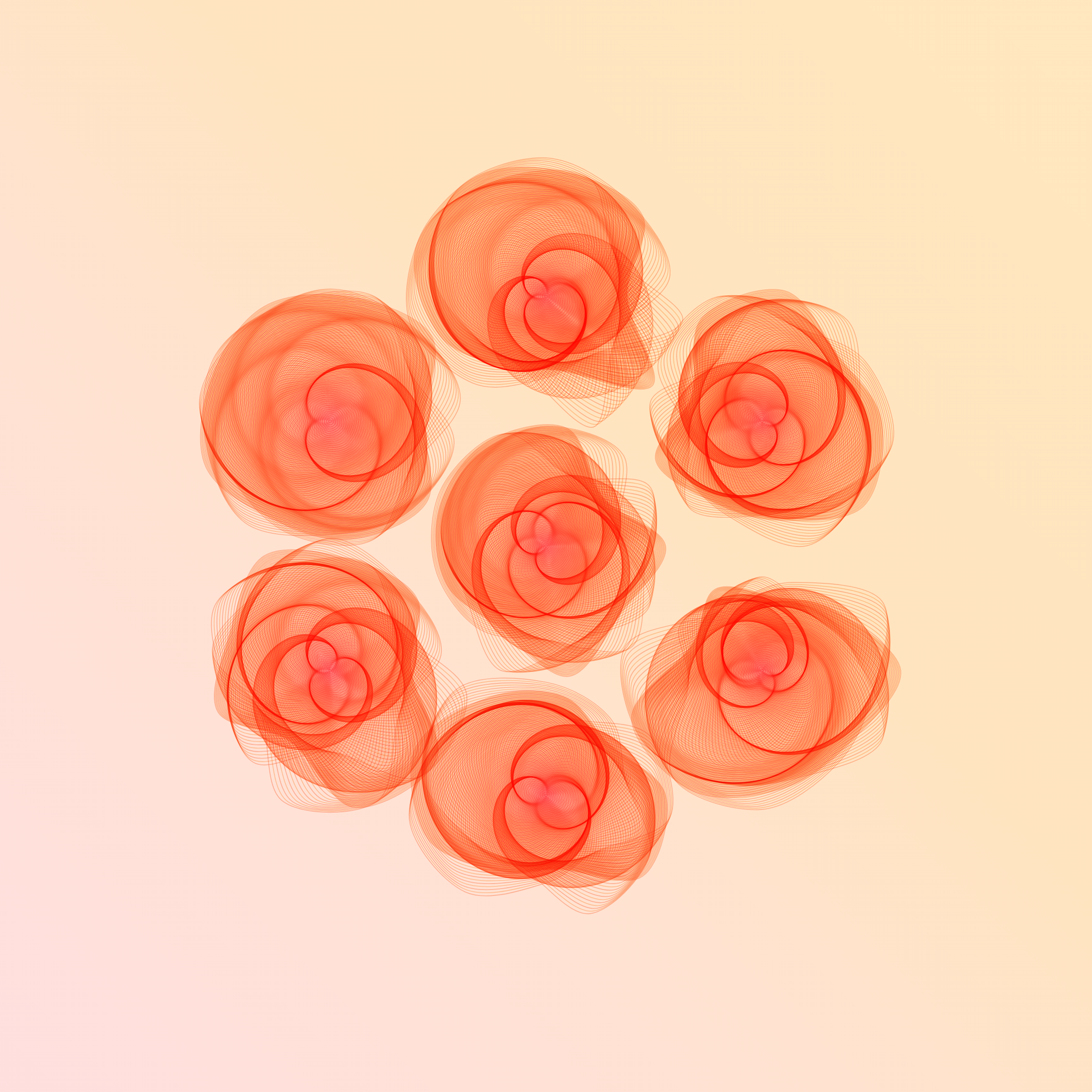 Art Blocks - Art Blocks v2 - Flowers #3317 - NFT # 116003317