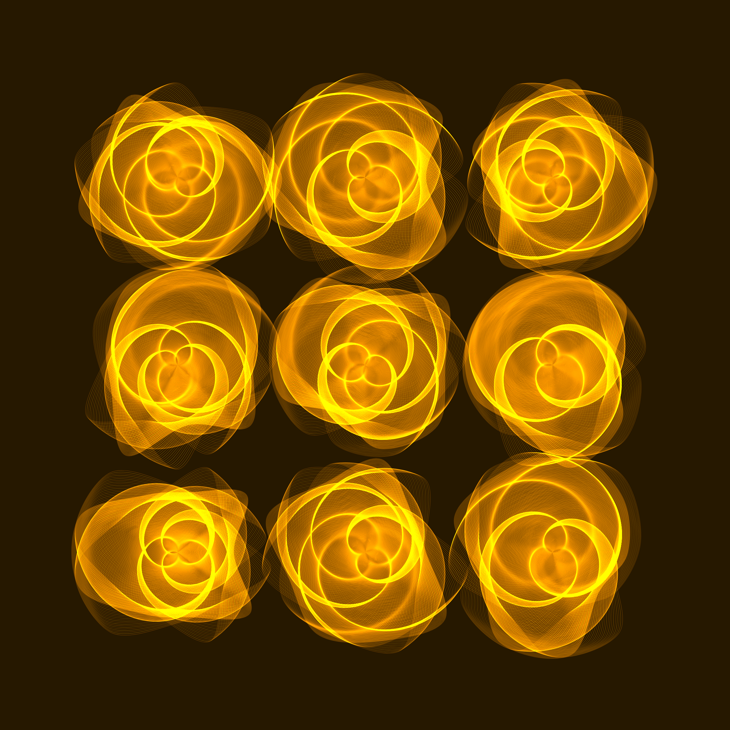 Art Blocks - Art Blocks v2 - Flowers #3319 - NFT # 116003319