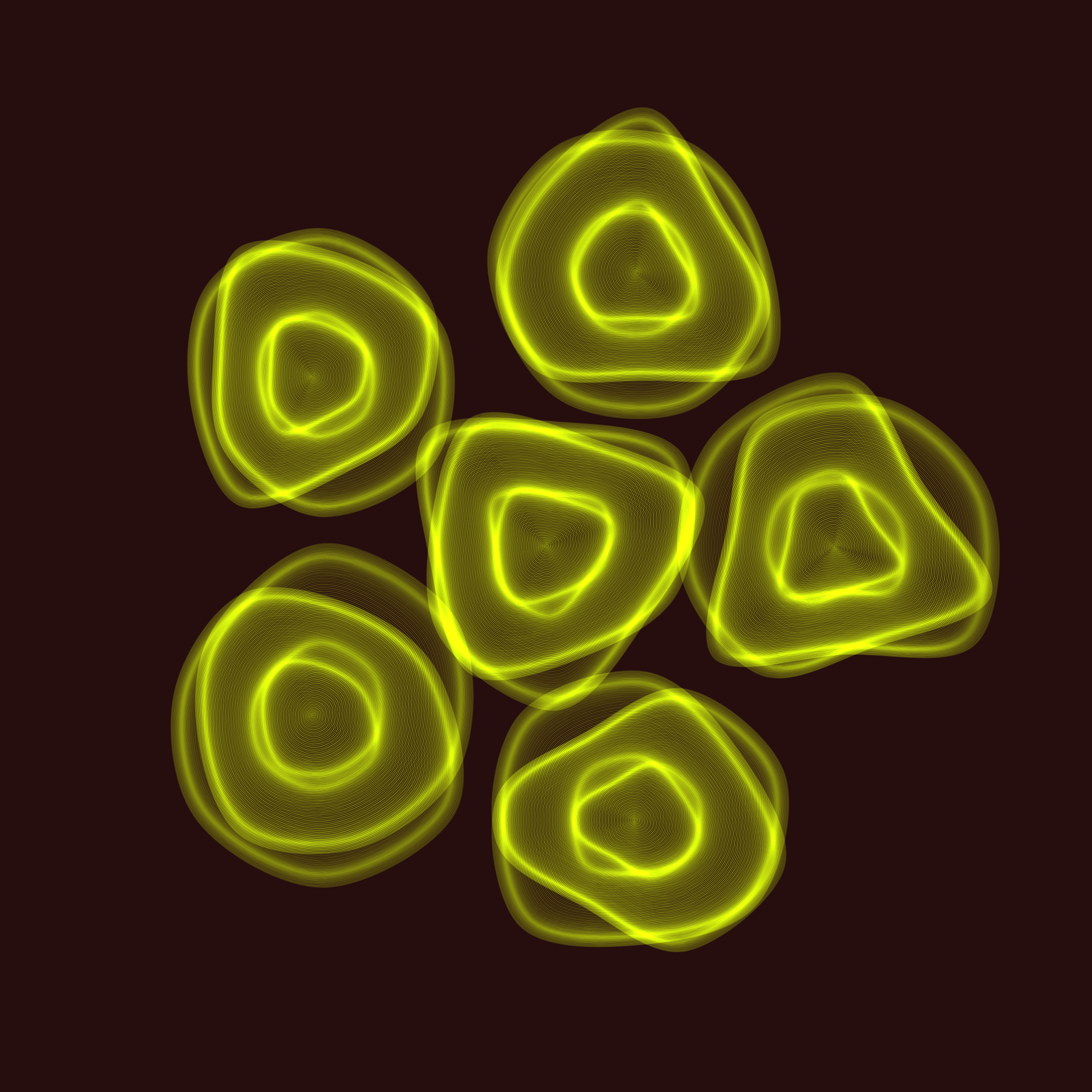 Art Blocks - Art Blocks v2 - Flowers #3324 - NFT # 116003324