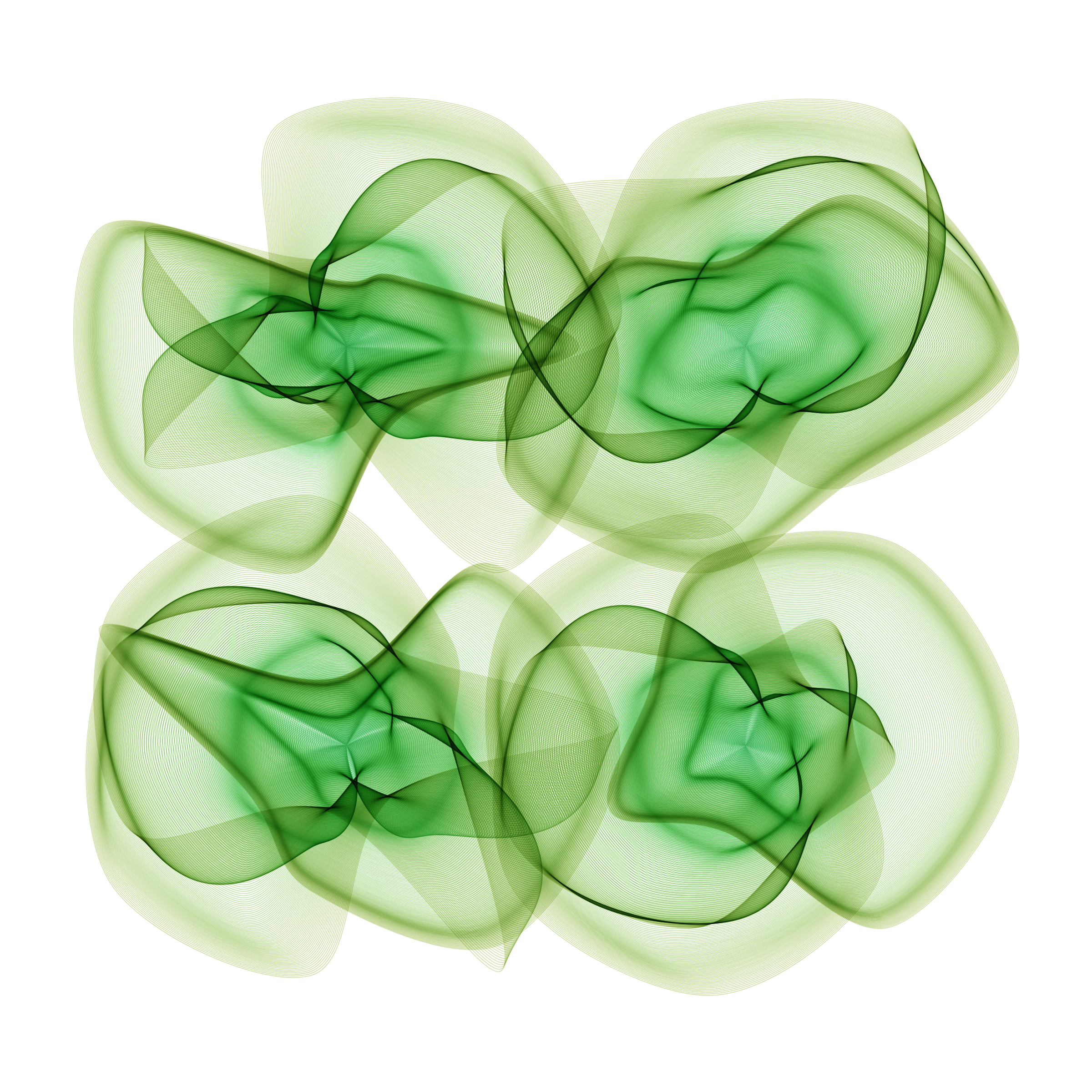 Art Blocks - Art Blocks v2 - Flowers #3325 - NFT # 116003325