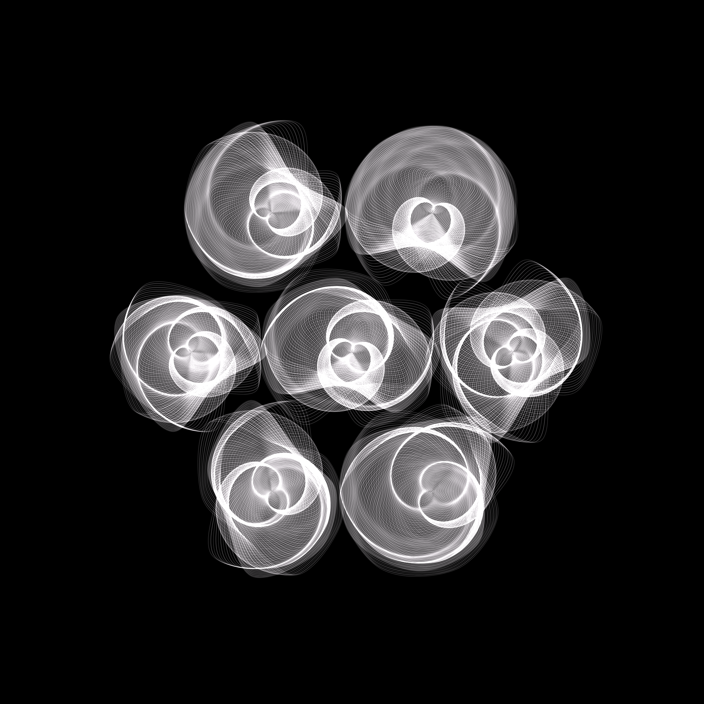 Art Blocks - Art Blocks v2 - Flowers #3327 - NFT # 116003327