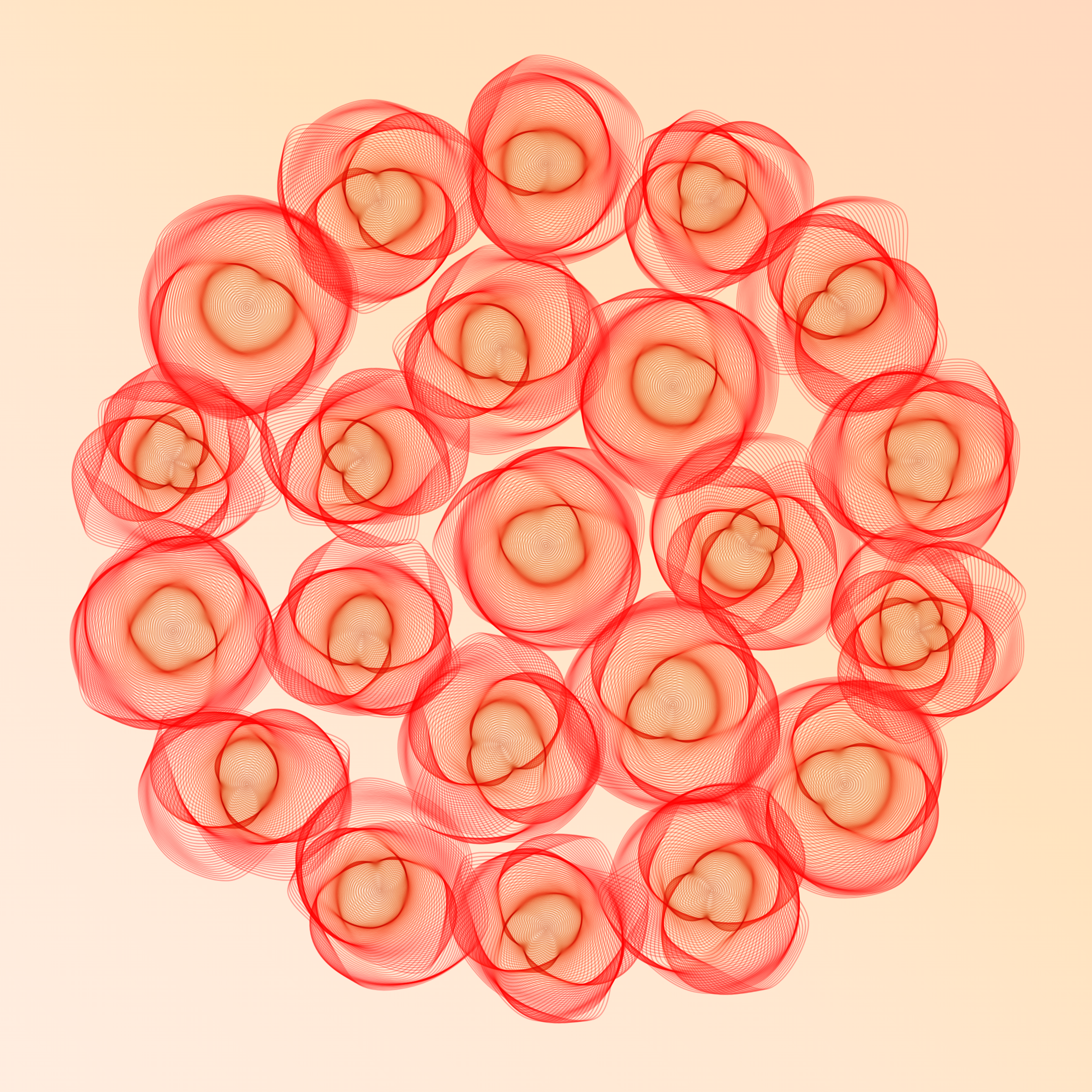 Art Blocks - Art Blocks v2 - Flowers #3341 - NFT # 116003341