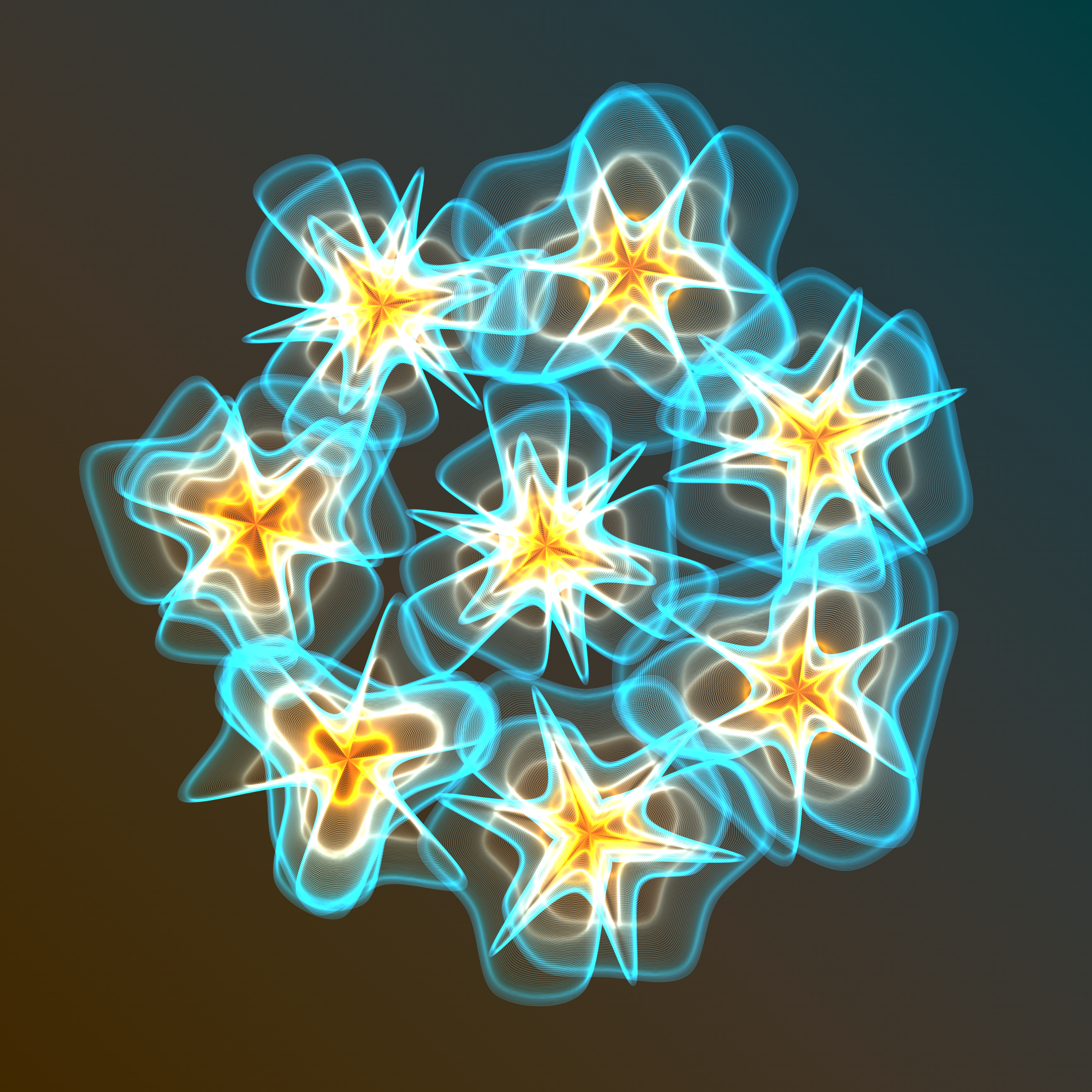 Art Blocks - Art Blocks v2 - Flowers #3343 - NFT # 116003343