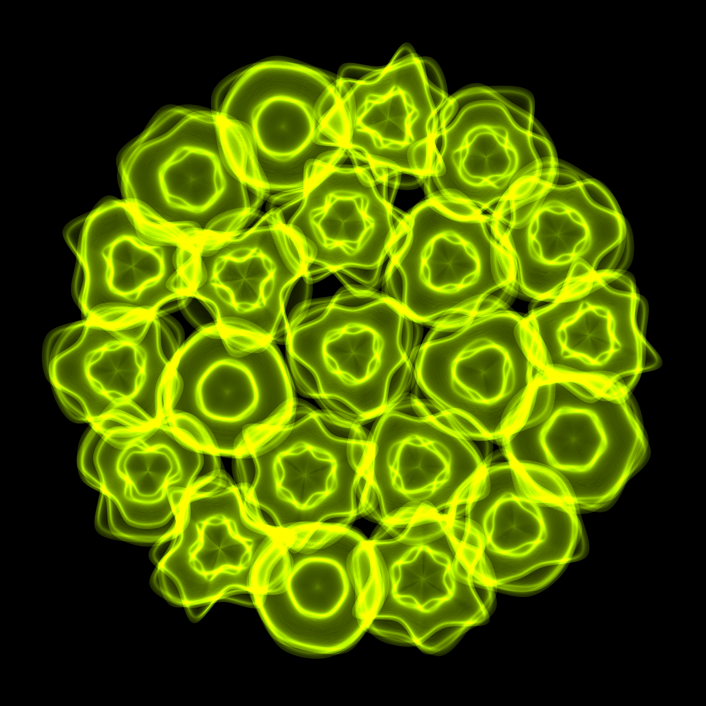 Art Blocks - Art Blocks v2 - Flowers #3348 - NFT # 116003348