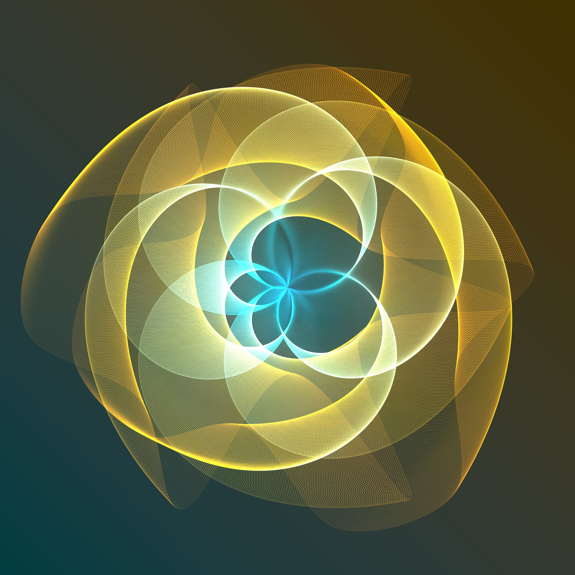 Art Blocks - Art Blocks v2 - Flowers #3351 - NFT # 116003351