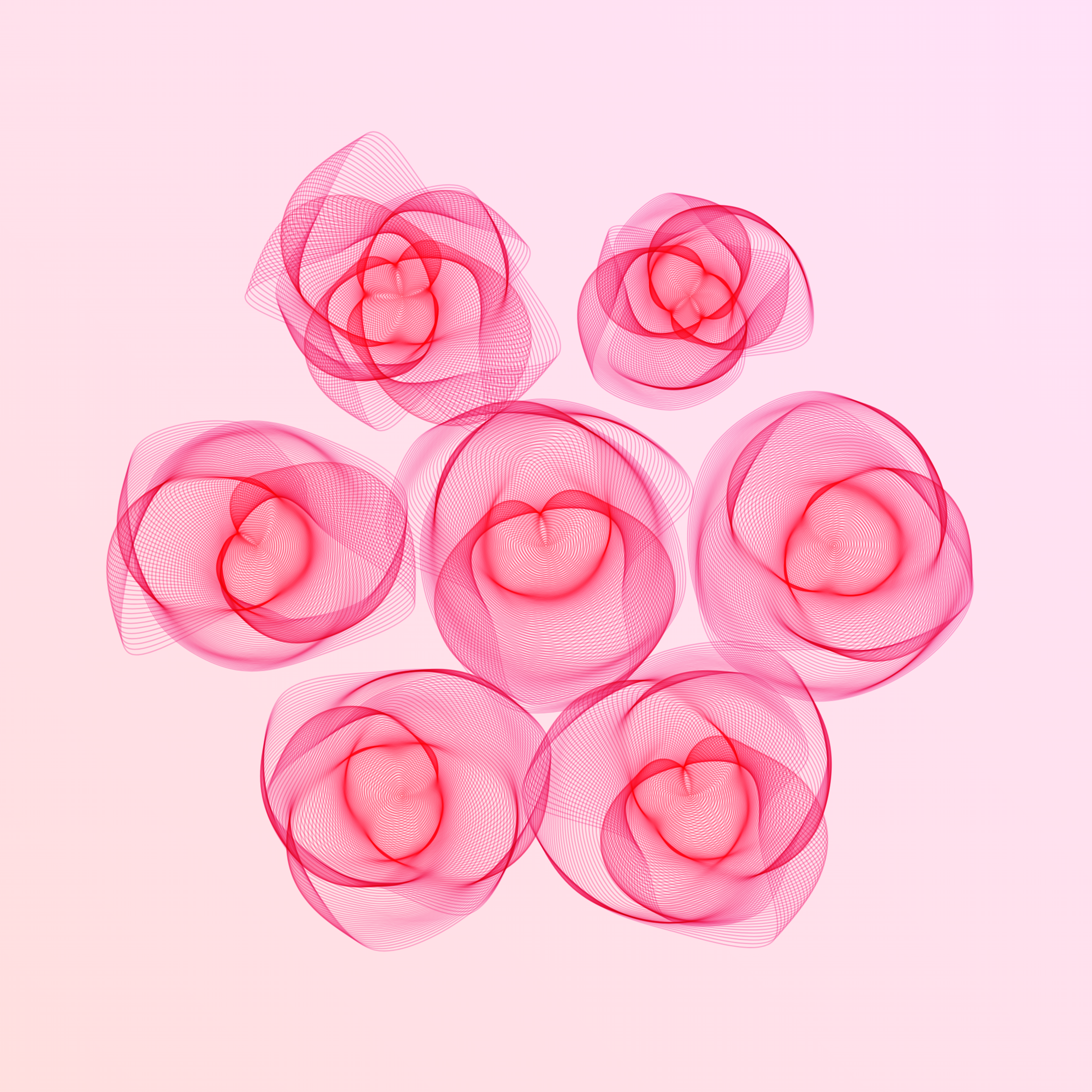 Art Blocks - Art Blocks v2 - Flowers #3352 - NFT # 116003352