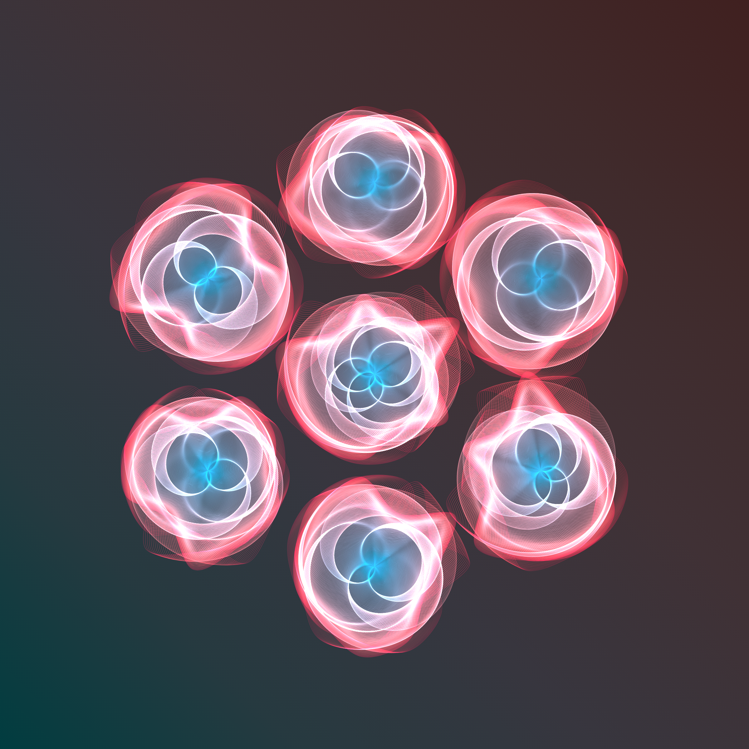 Art Blocks - Art Blocks v2 - Flowers #3356 - NFT # 116003356