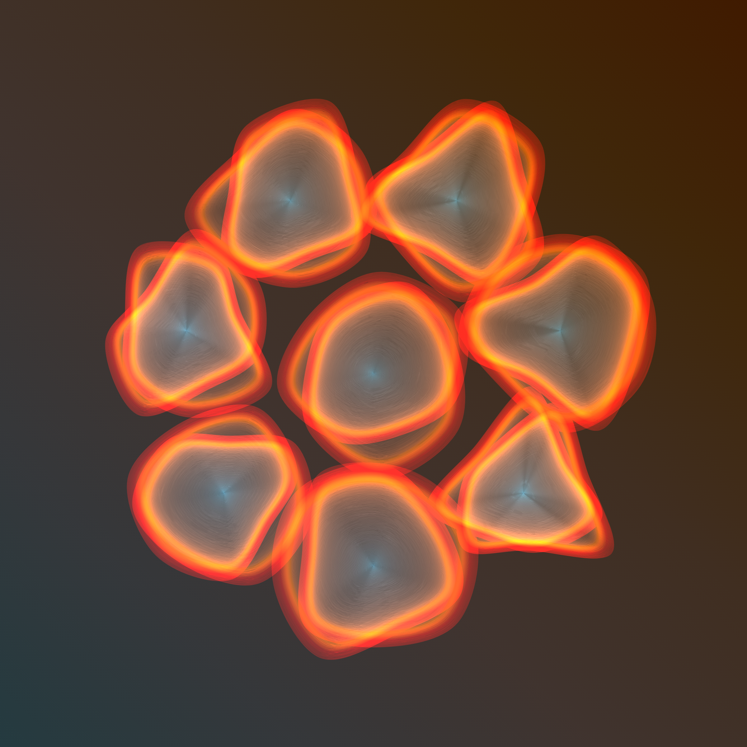 Art Blocks - Art Blocks v2 - Flowers #3360 - NFT # 116003360