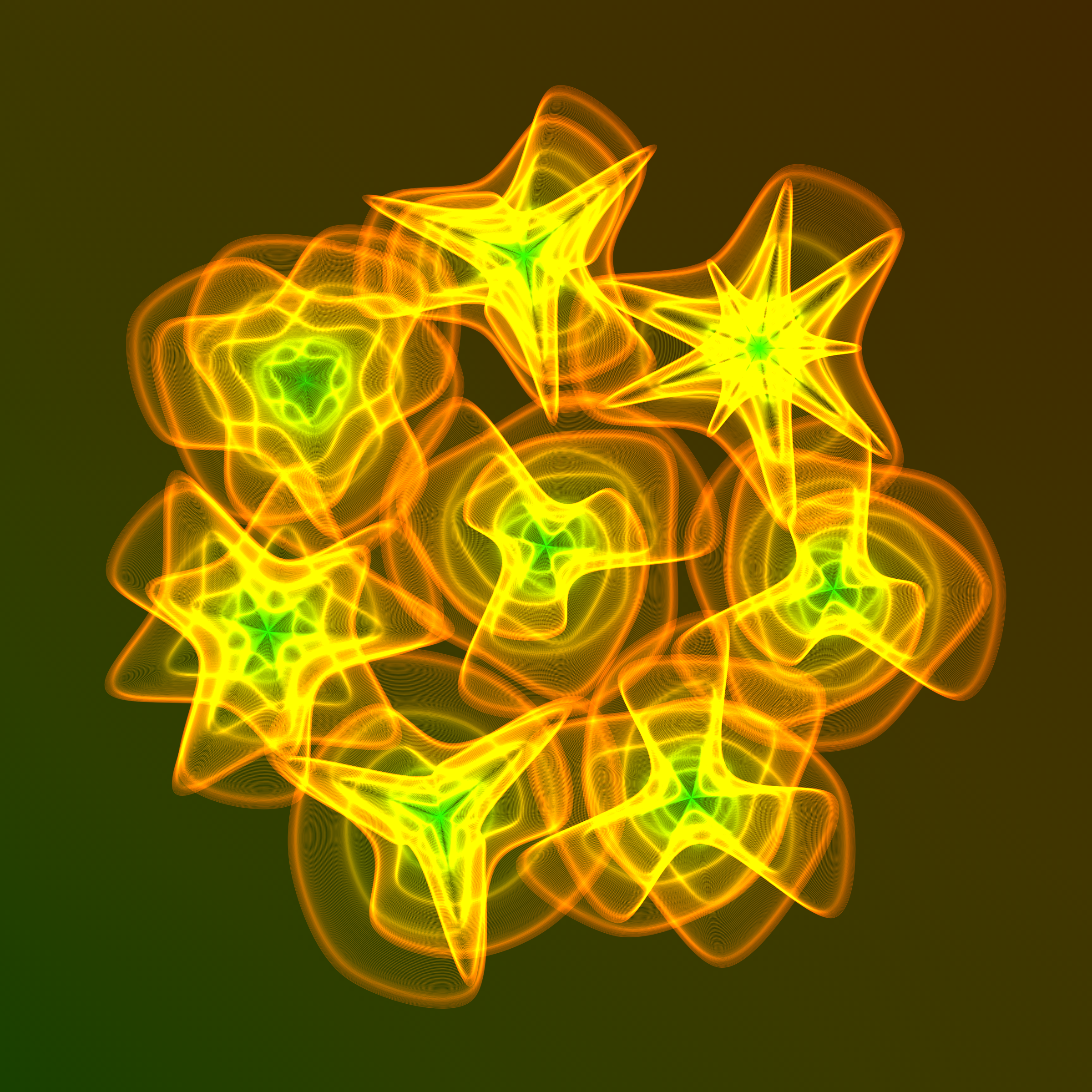 Art Blocks - Art Blocks v2 - Flowers #3364 - NFT # 116003364