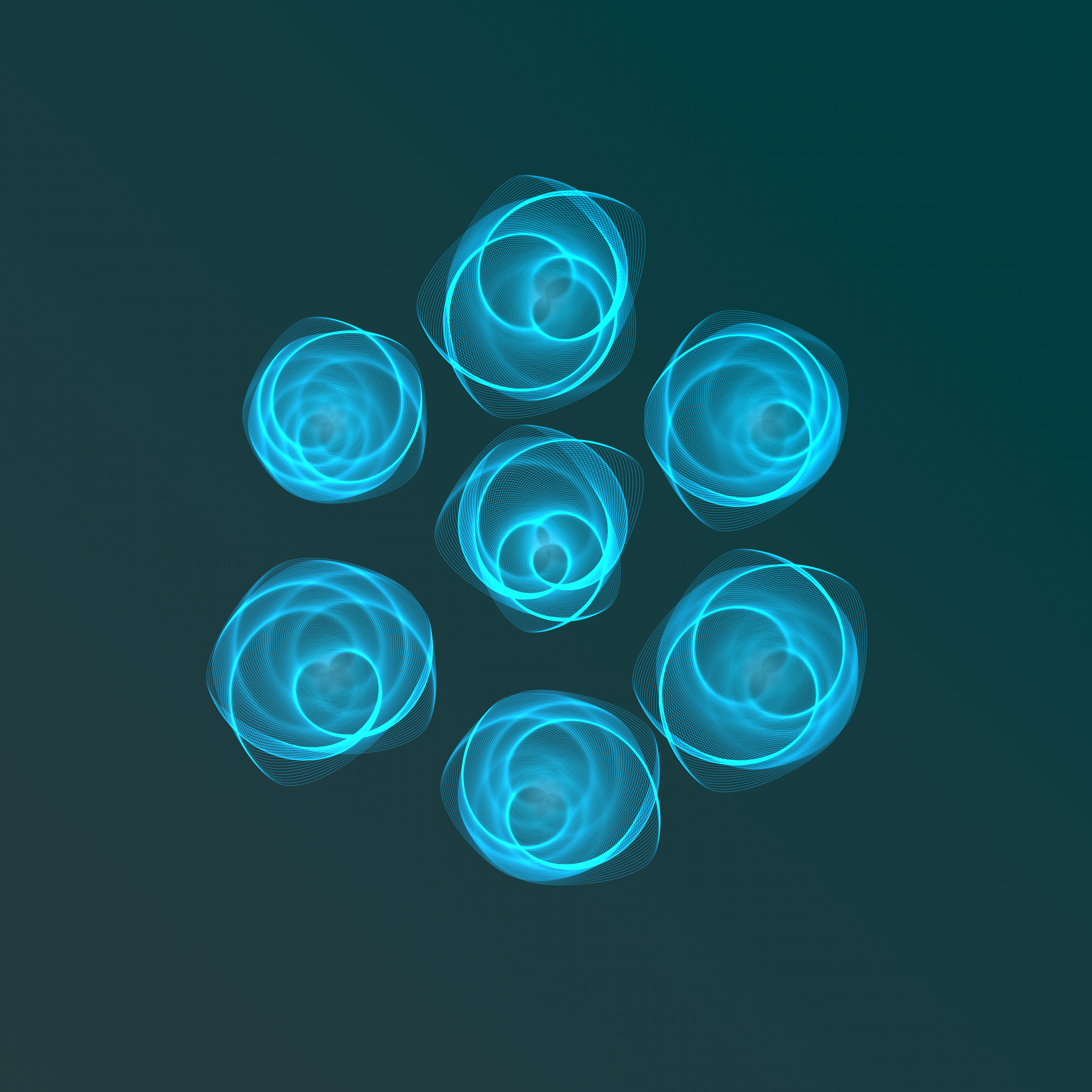 Art Blocks - Art Blocks v2 - Flowers #3378 - NFT # 116003378