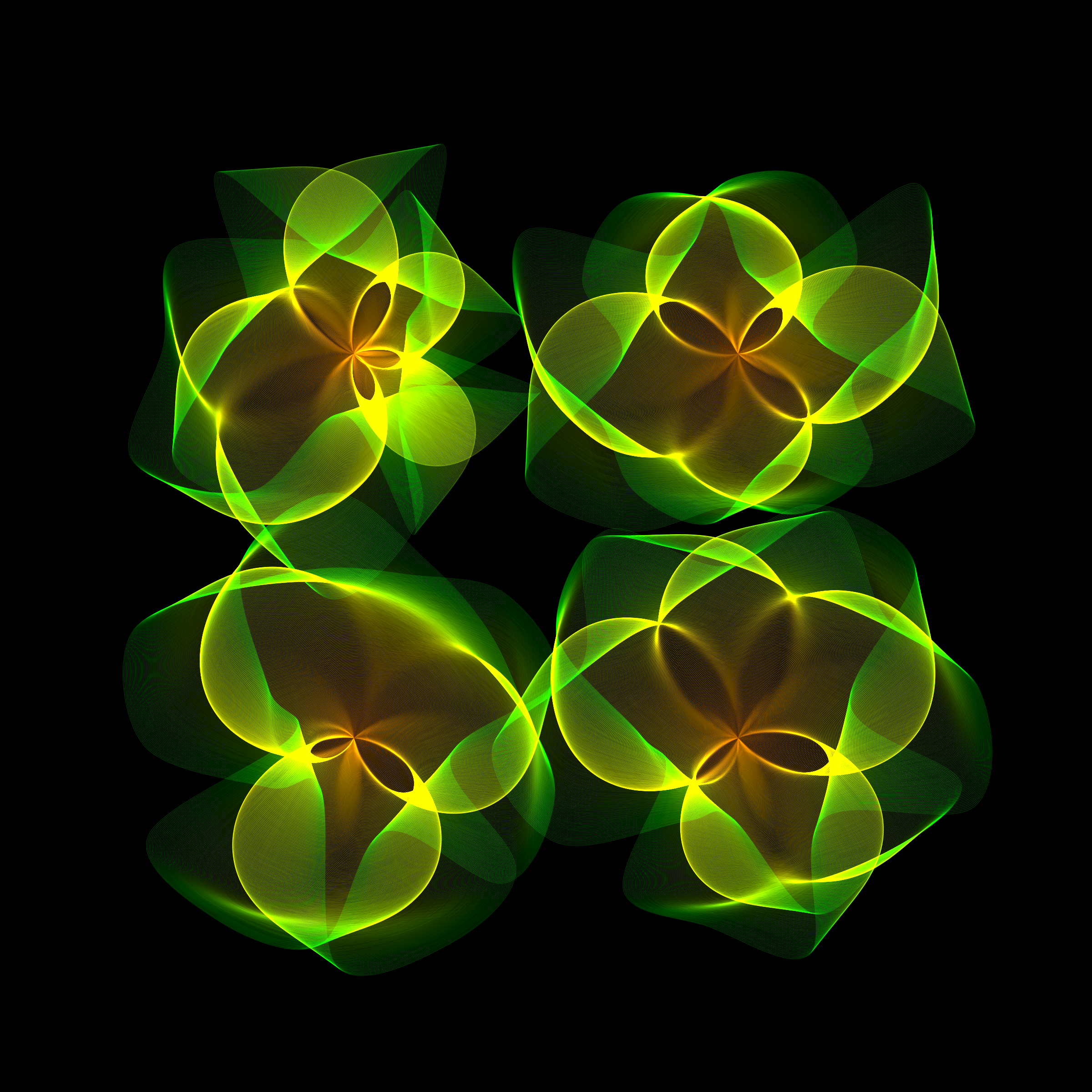 Art Blocks - Art Blocks v2 - Flowers #3380 - NFT # 116003380