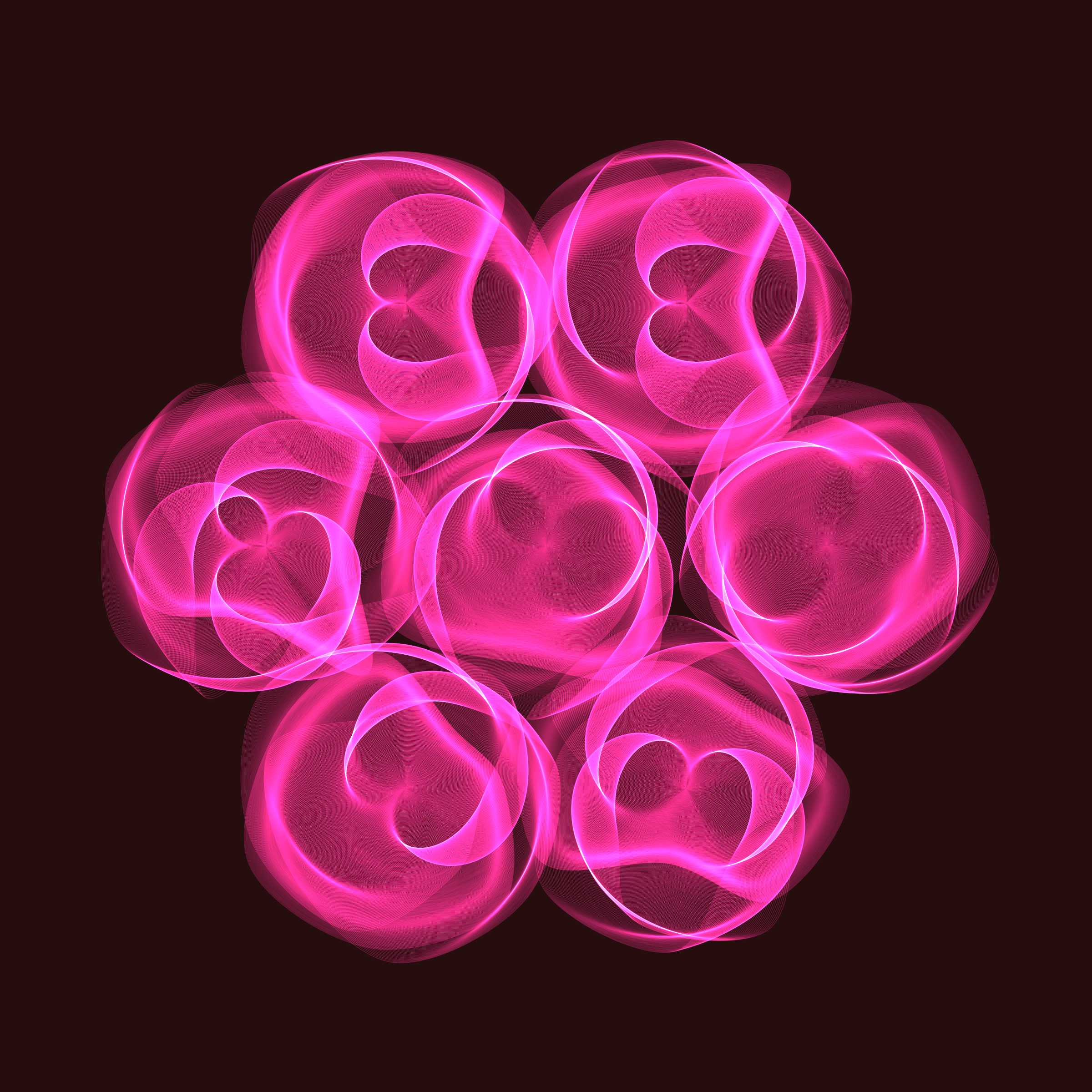 Art Blocks - Art Blocks v2 - Flowers #3383 - NFT # 116003383