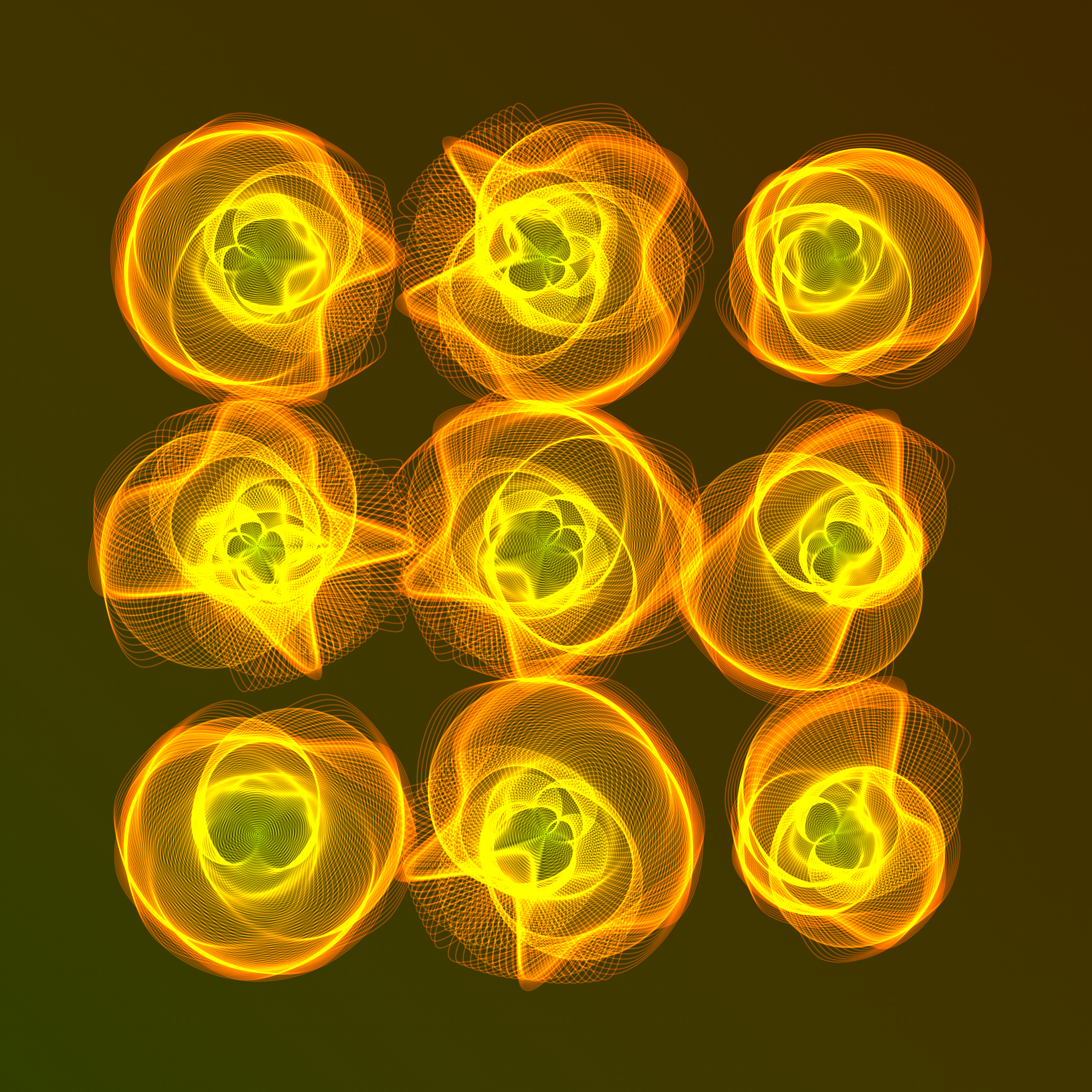 Art Blocks - Art Blocks v2 - Flowers #3384 - NFT # 116003384