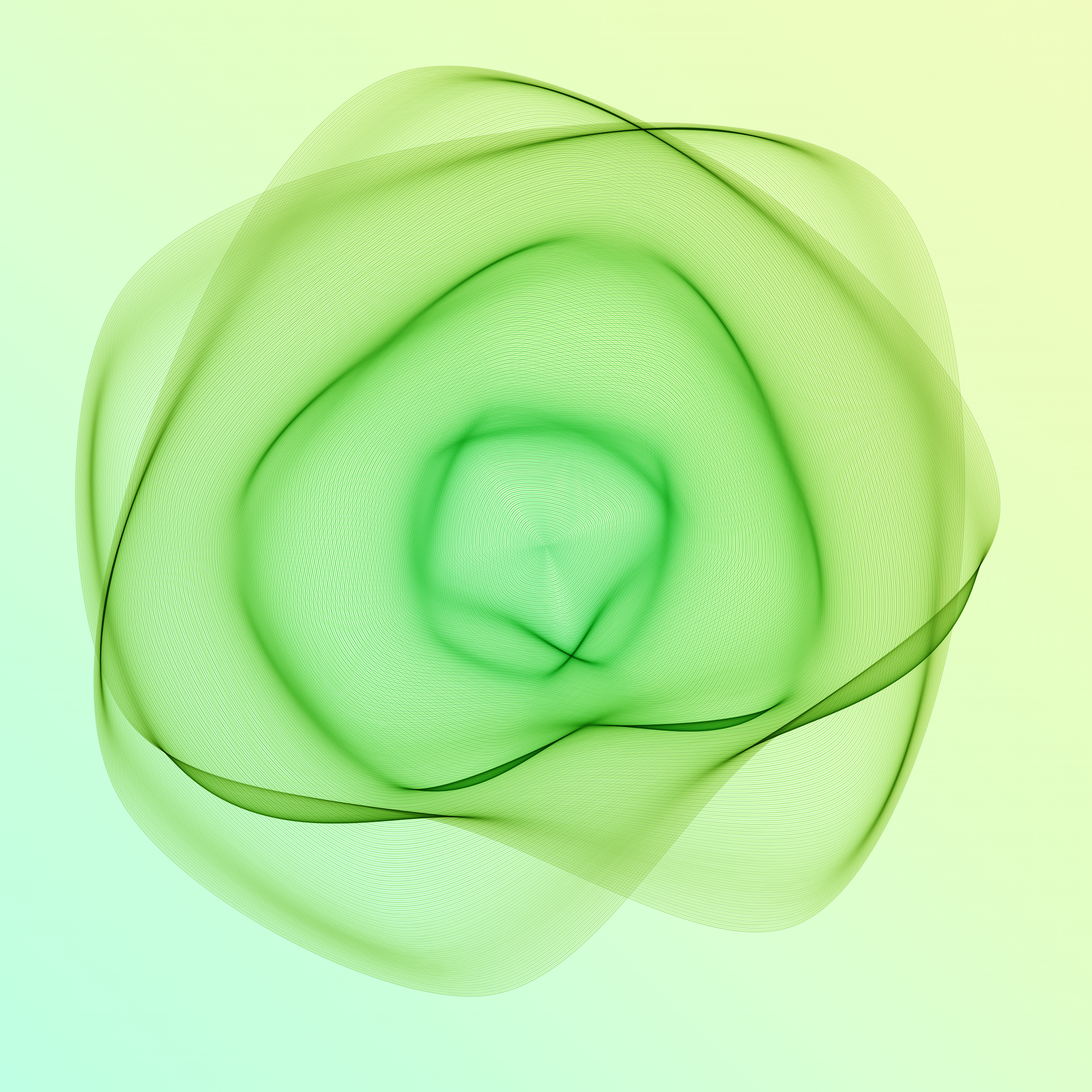 Art Blocks - Art Blocks v2 - Flowers #3394 - NFT # 116003394