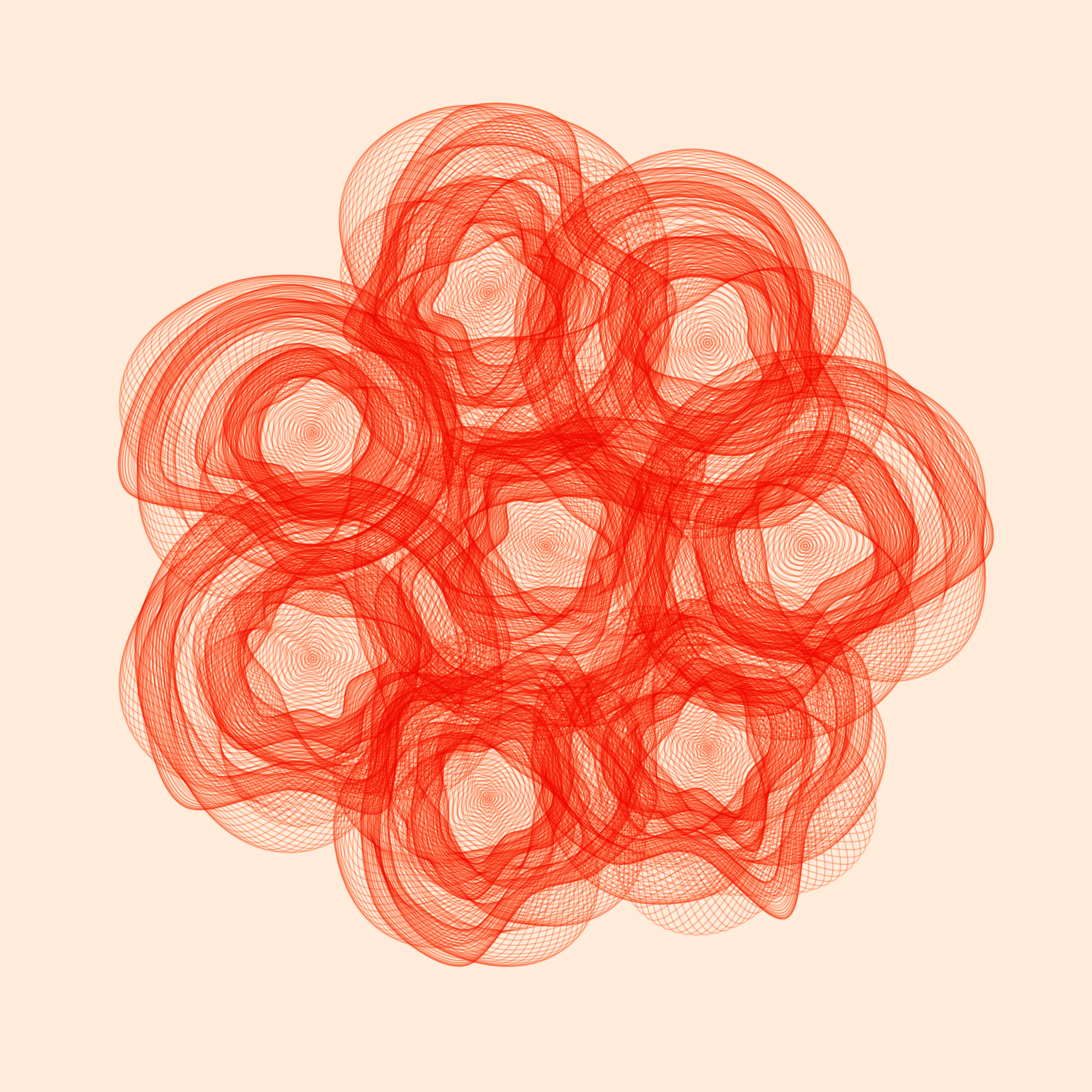 Art Blocks - Art Blocks v2 - Flowers #3396 - NFT # 116003396