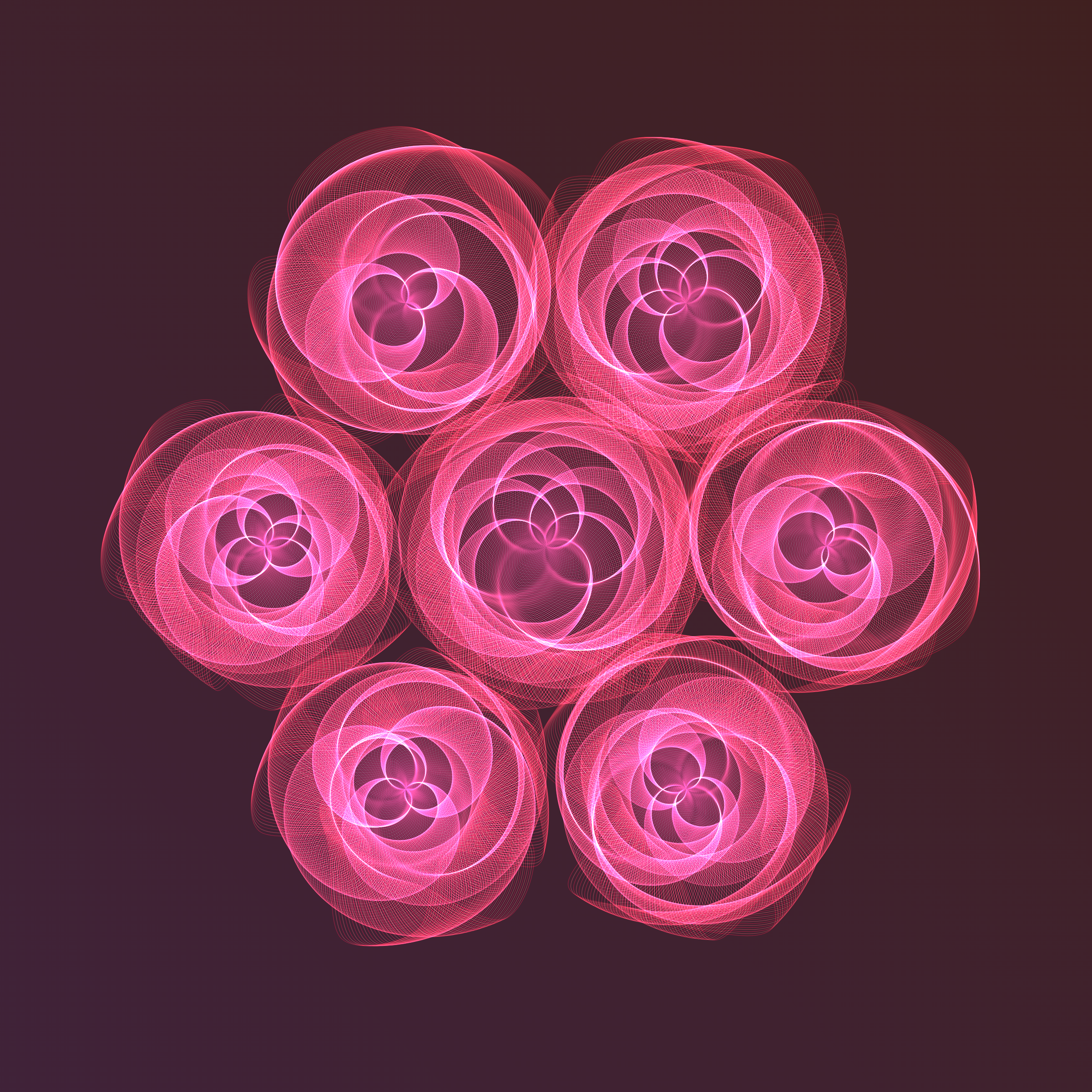 Art Blocks - Art Blocks v2 - Flowers #3397 - NFT # 116003397