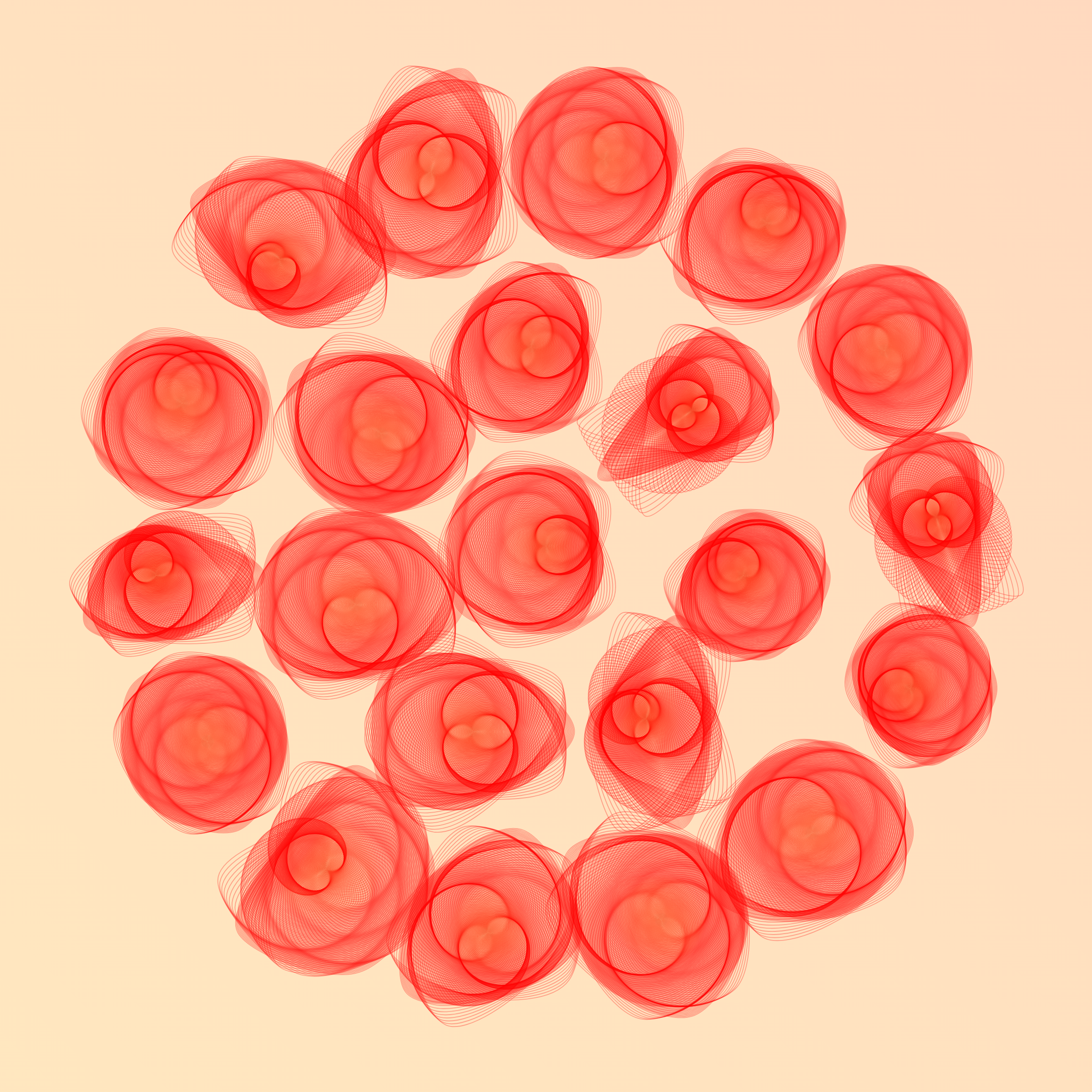 Art Blocks - Art Blocks v2 - Flowers #3406 - NFT # 116003406