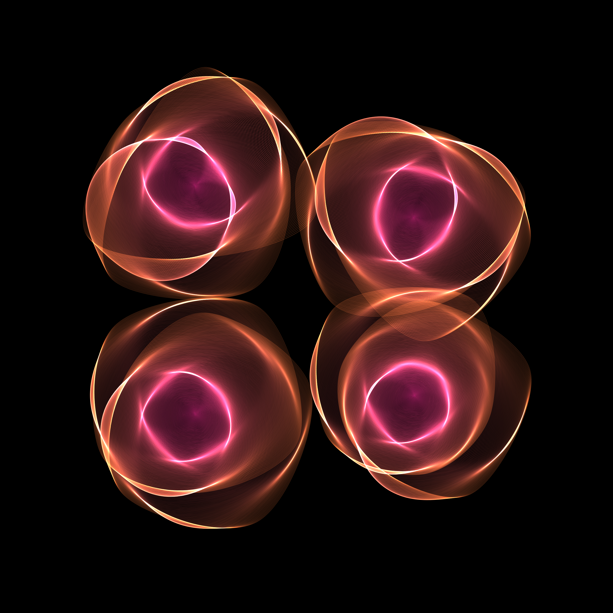 Art Blocks - Art Blocks v2 - Flowers #3414 - NFT # 116003414