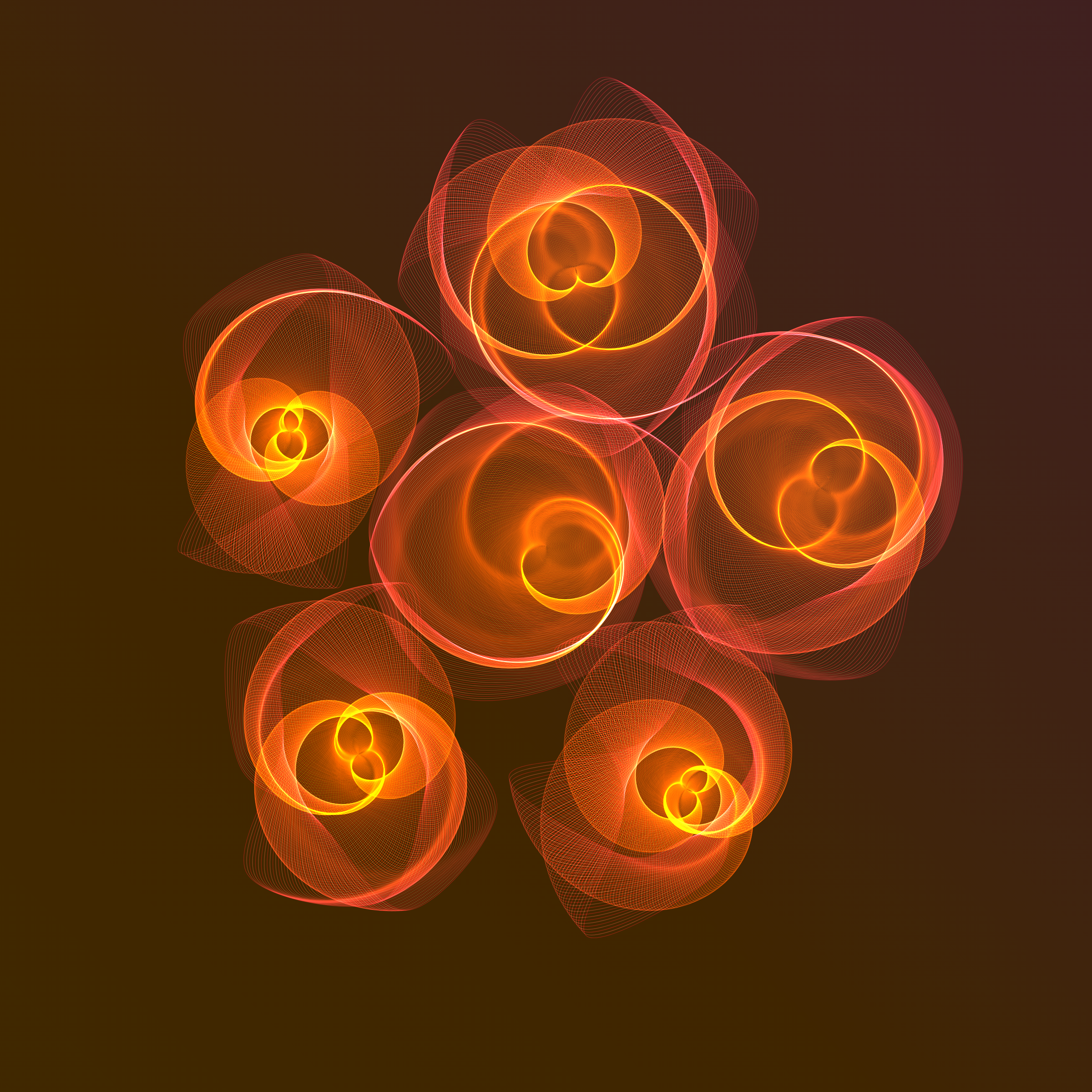 Art Blocks - Art Blocks v2 - Flowers #3416 - NFT # 116003416