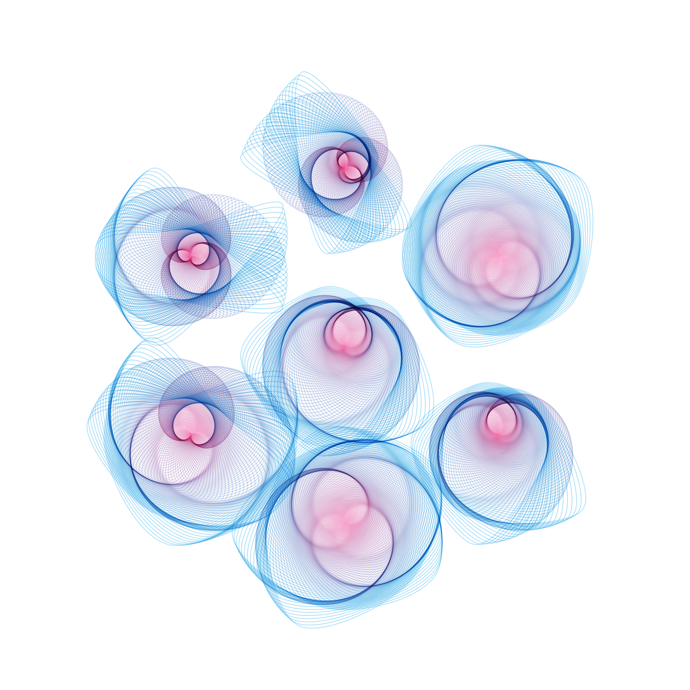 Art Blocks - Art Blocks v2 - Flowers #3419 - NFT # 116003419