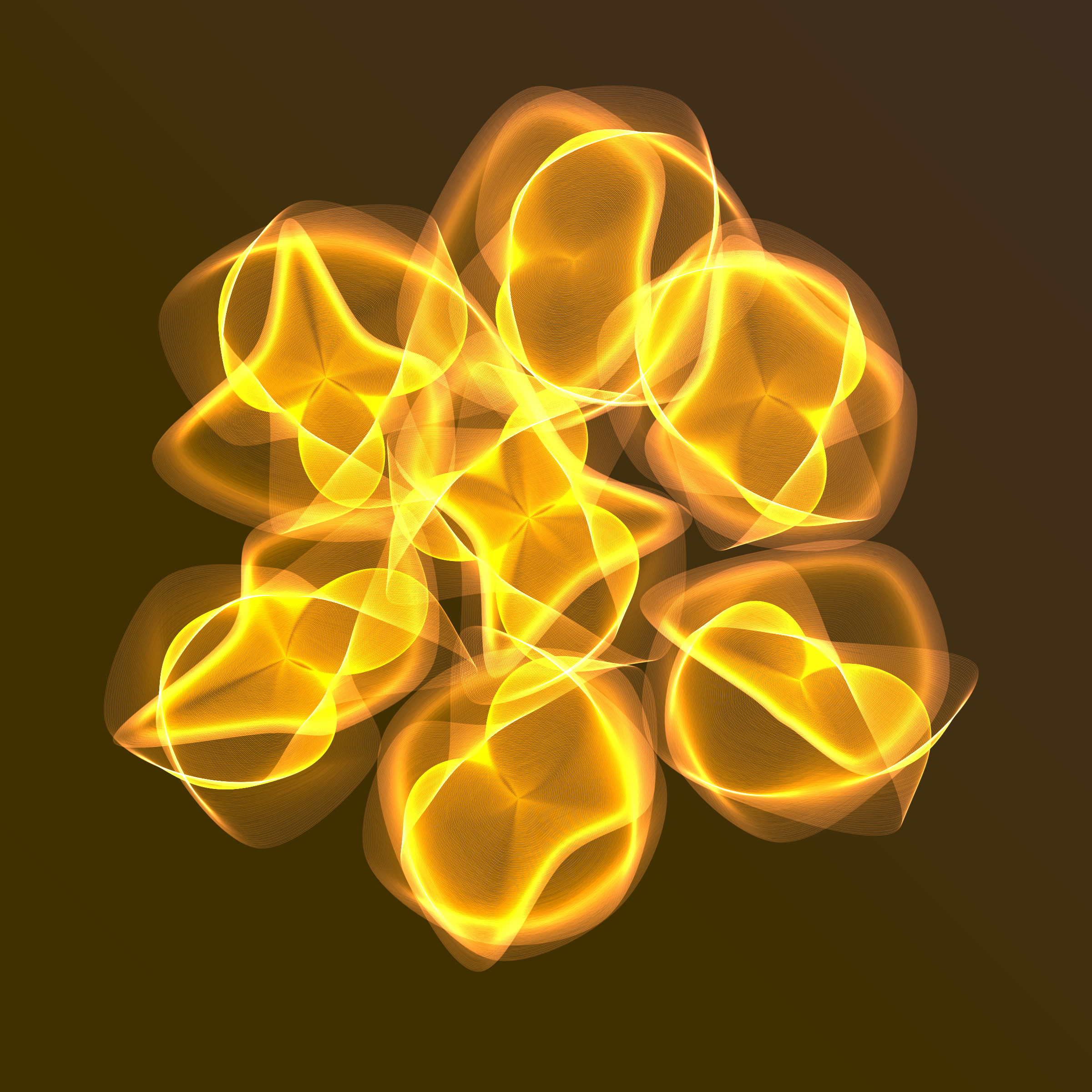 Art Blocks - Art Blocks v2 - Flowers #3420 - NFT # 116003420