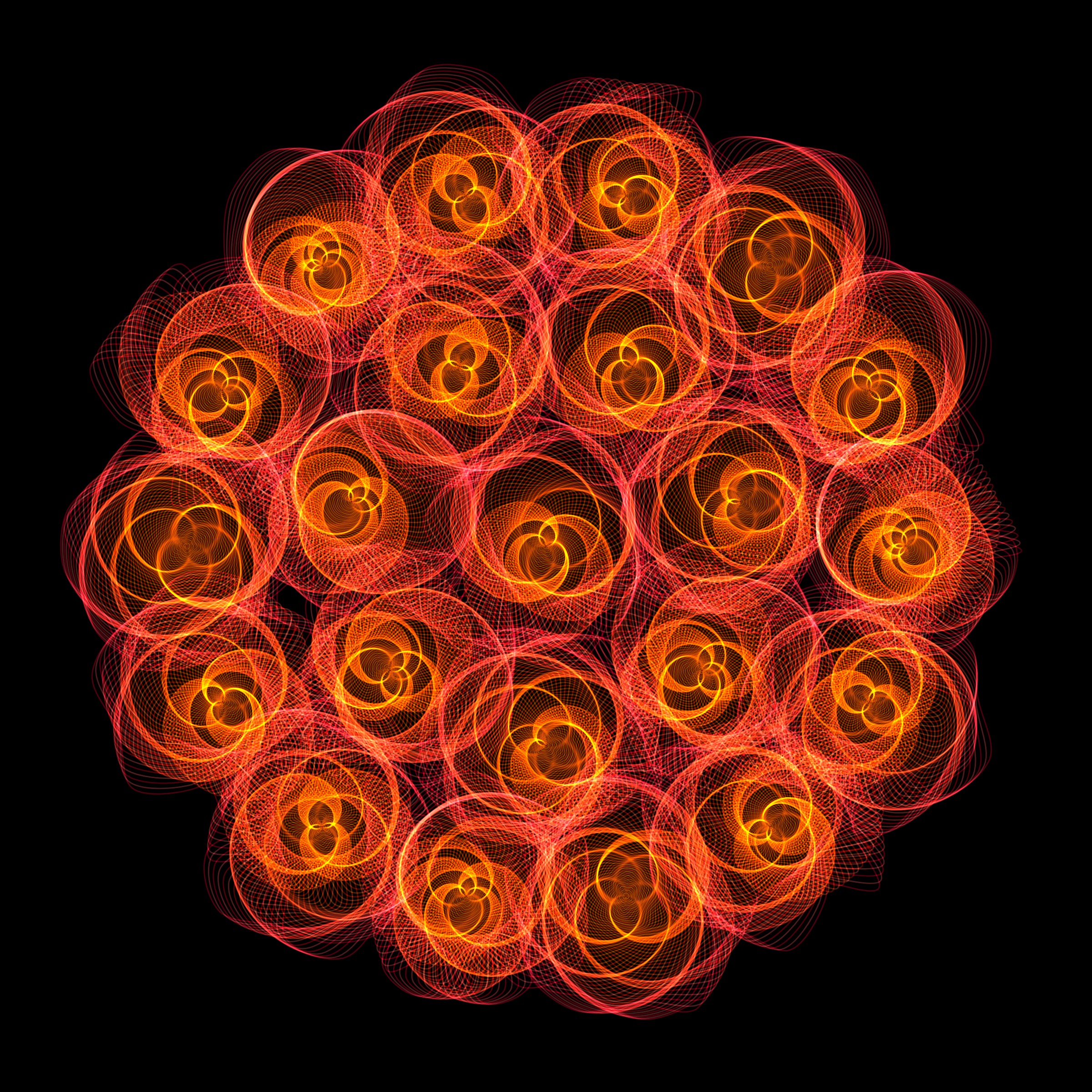 Art Blocks - Art Blocks v2 - Flowers #3426 - NFT # 116003426