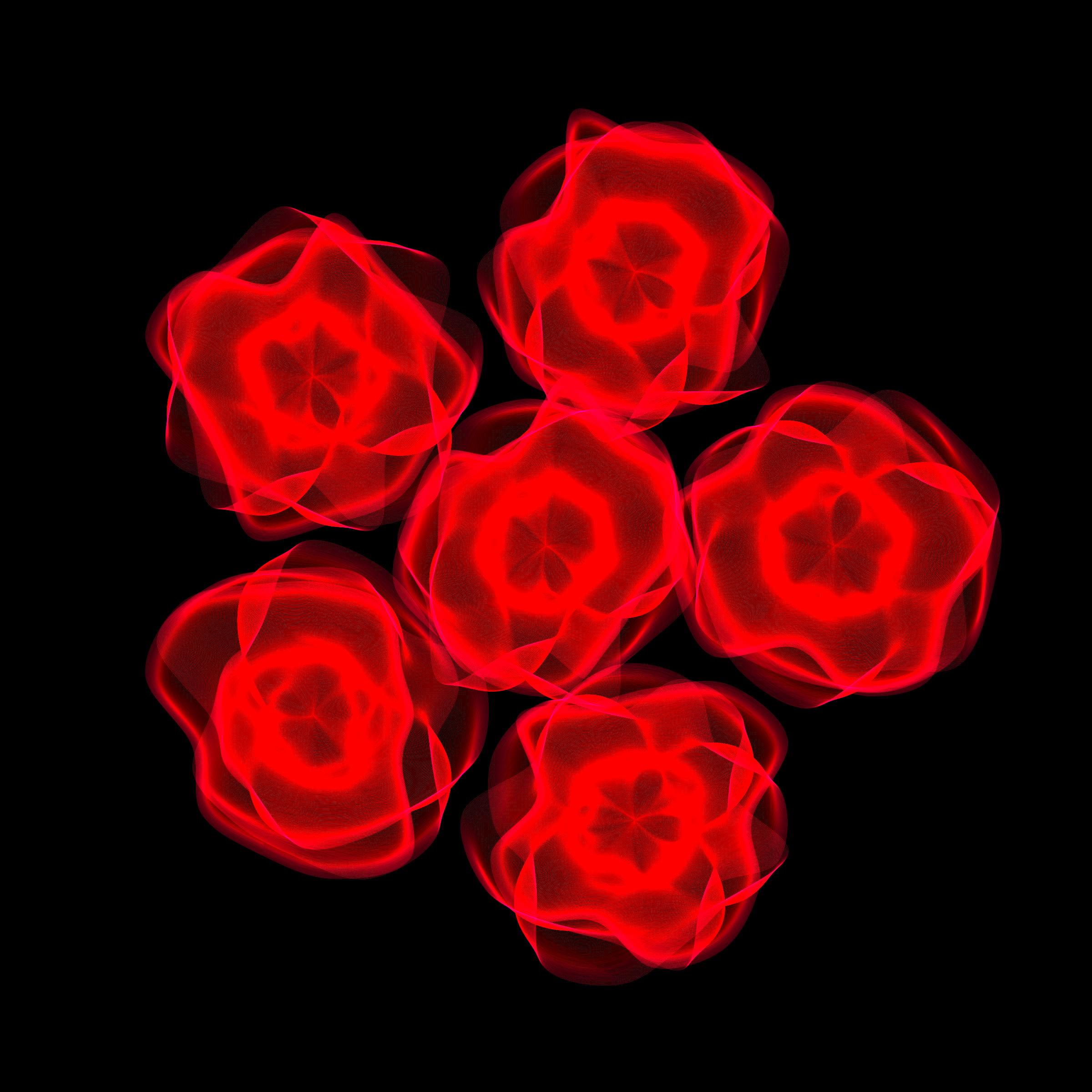 Art Blocks - Art Blocks v2 - Flowers #3427 - NFT # 116003427