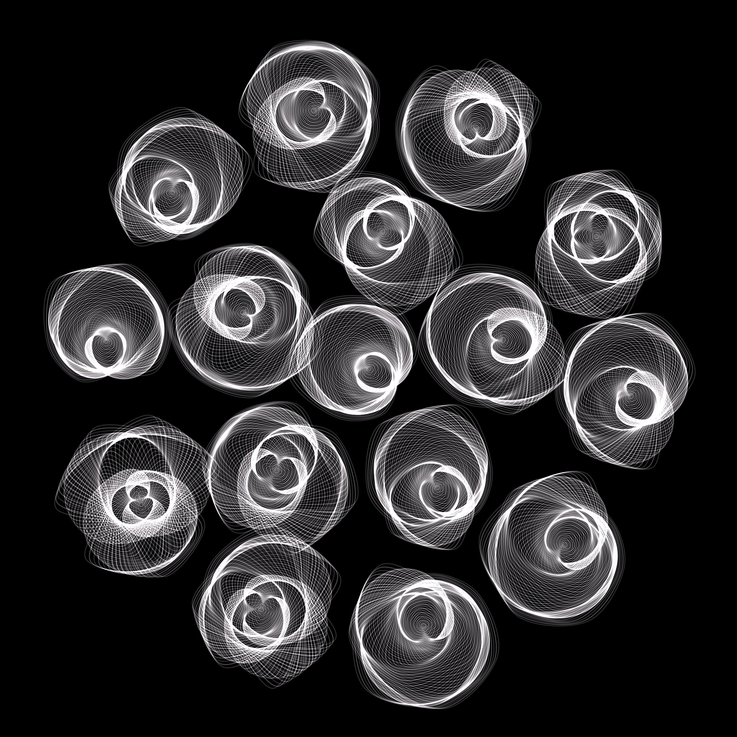 Art Blocks - Art Blocks v2 - Flowers #3430 - NFT # 116003430