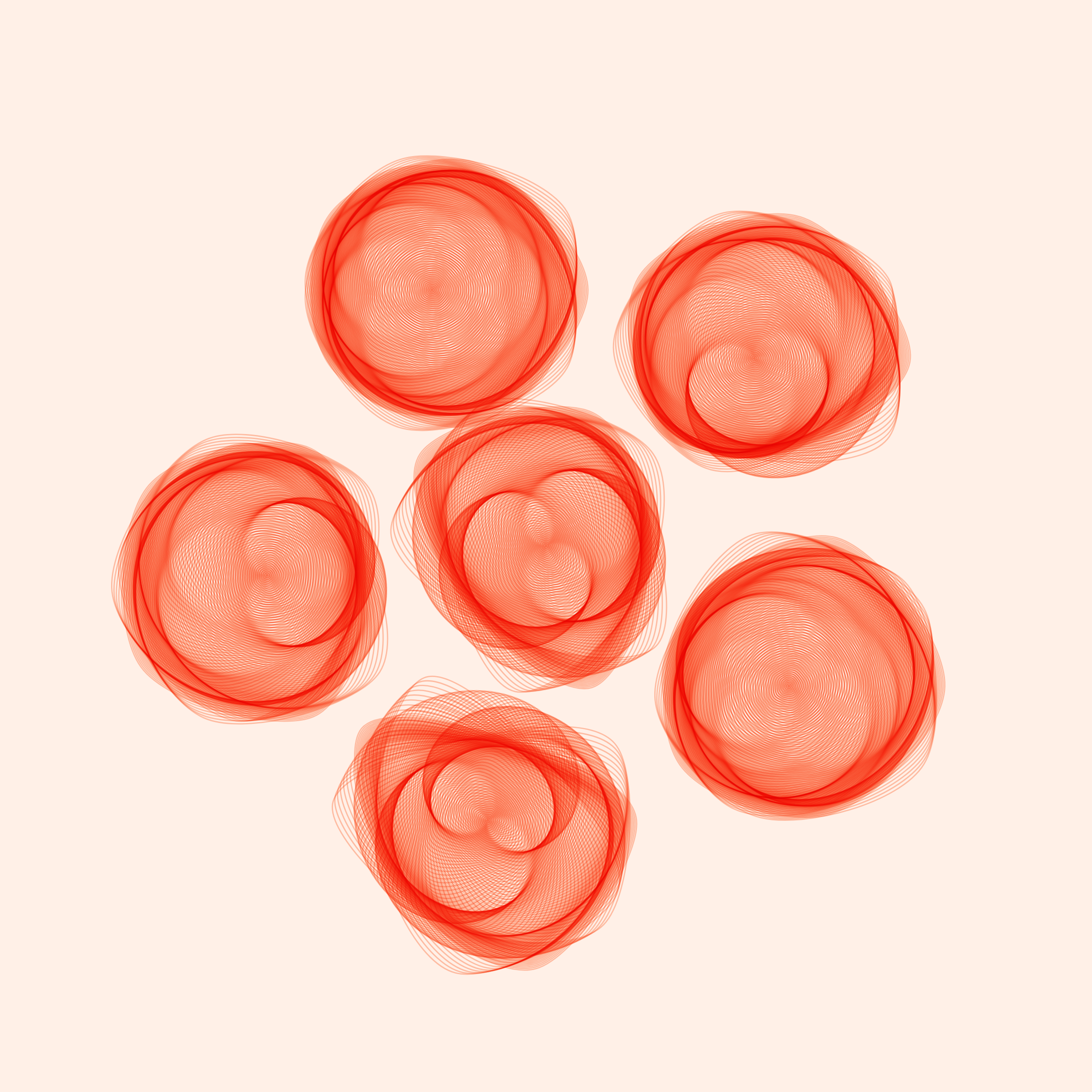 Art Blocks - Art Blocks v2 - Flowers #3437 - NFT # 116003437